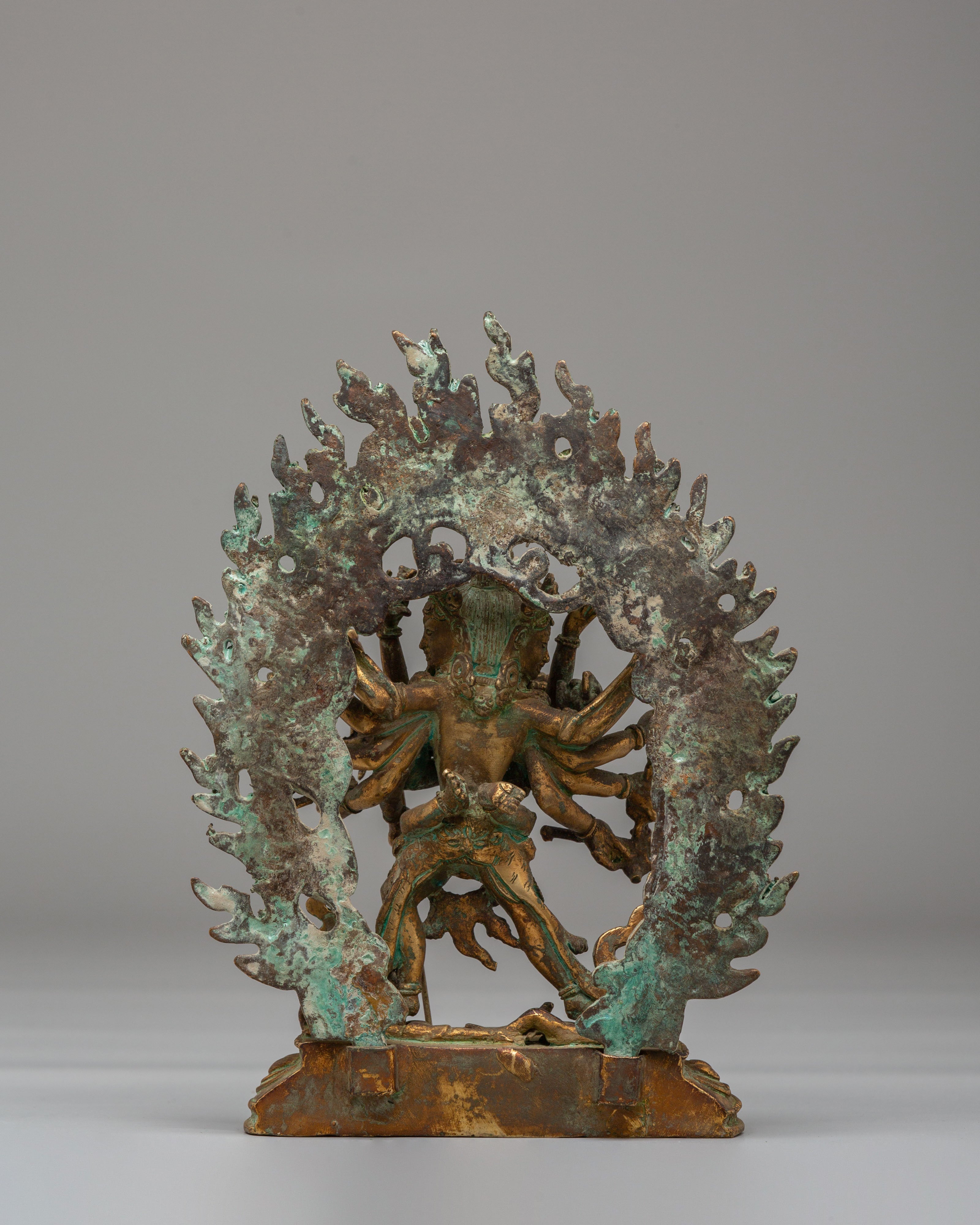 Handcrafted Chakrasamvara Figurine | Vajrayana Deity
