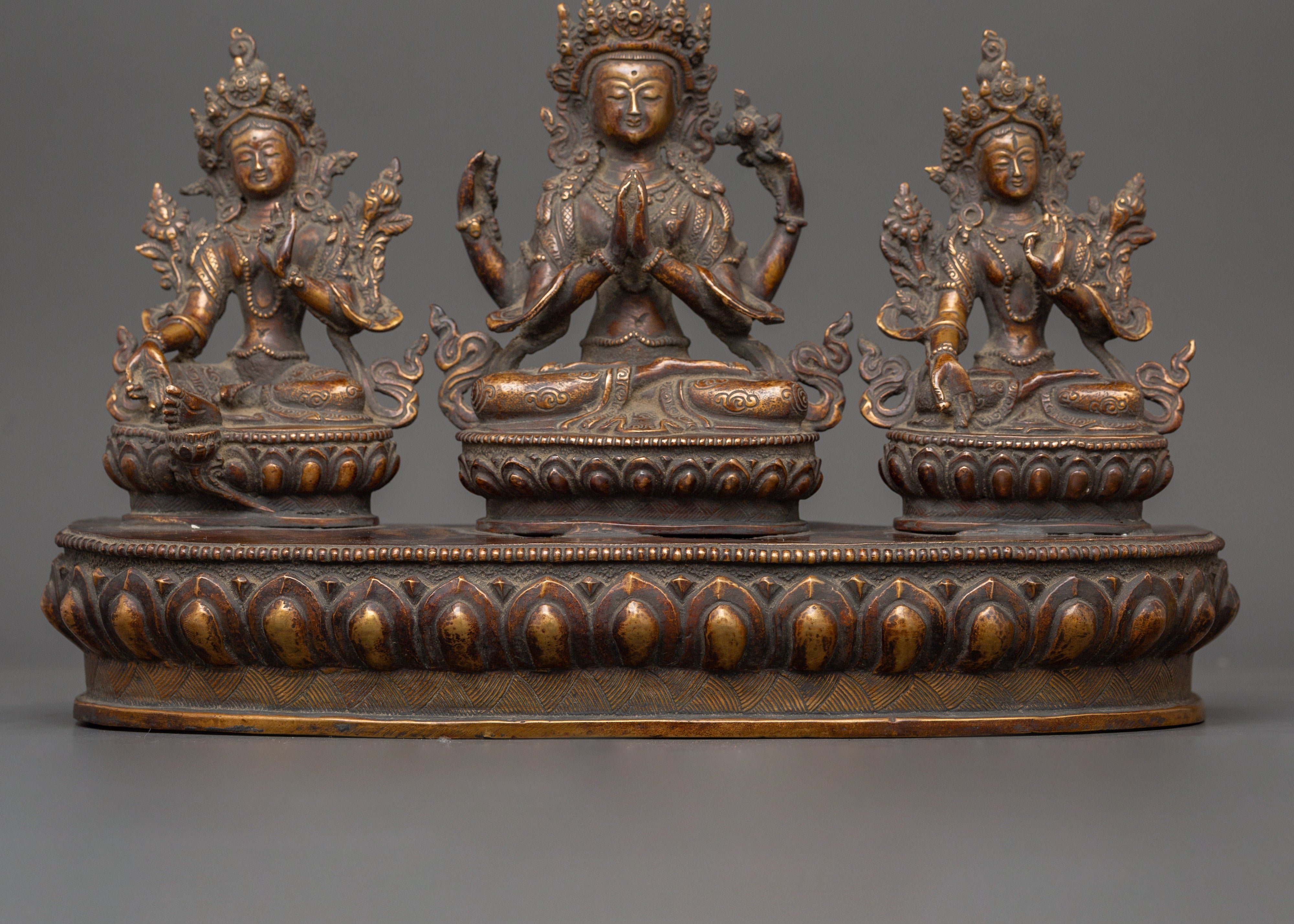 Chenrezig, Green Tara & White Tara | Buddhism Craft