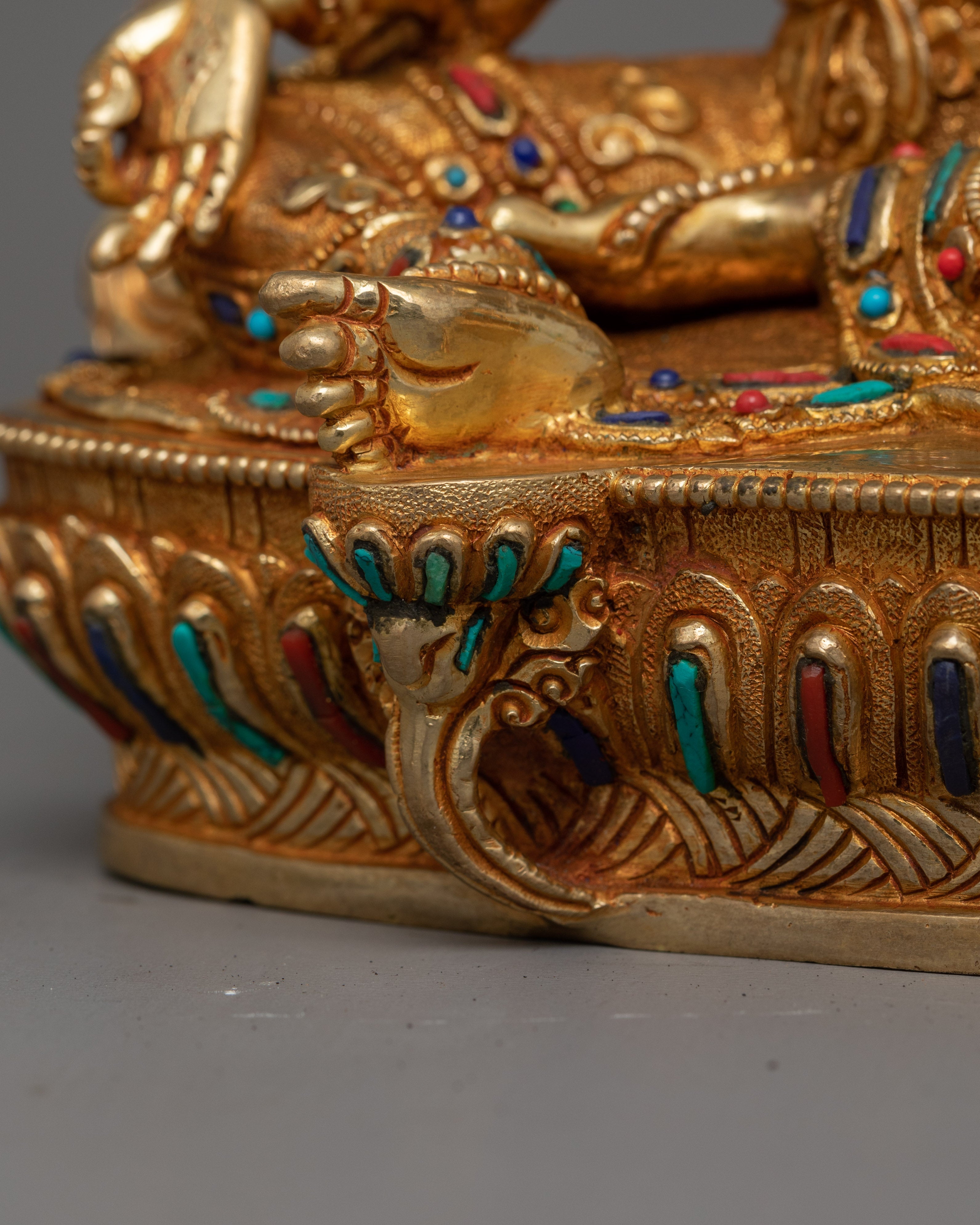 Traditional Statue of Green Tara | The Protector and Healer in Tibetan Buddhism