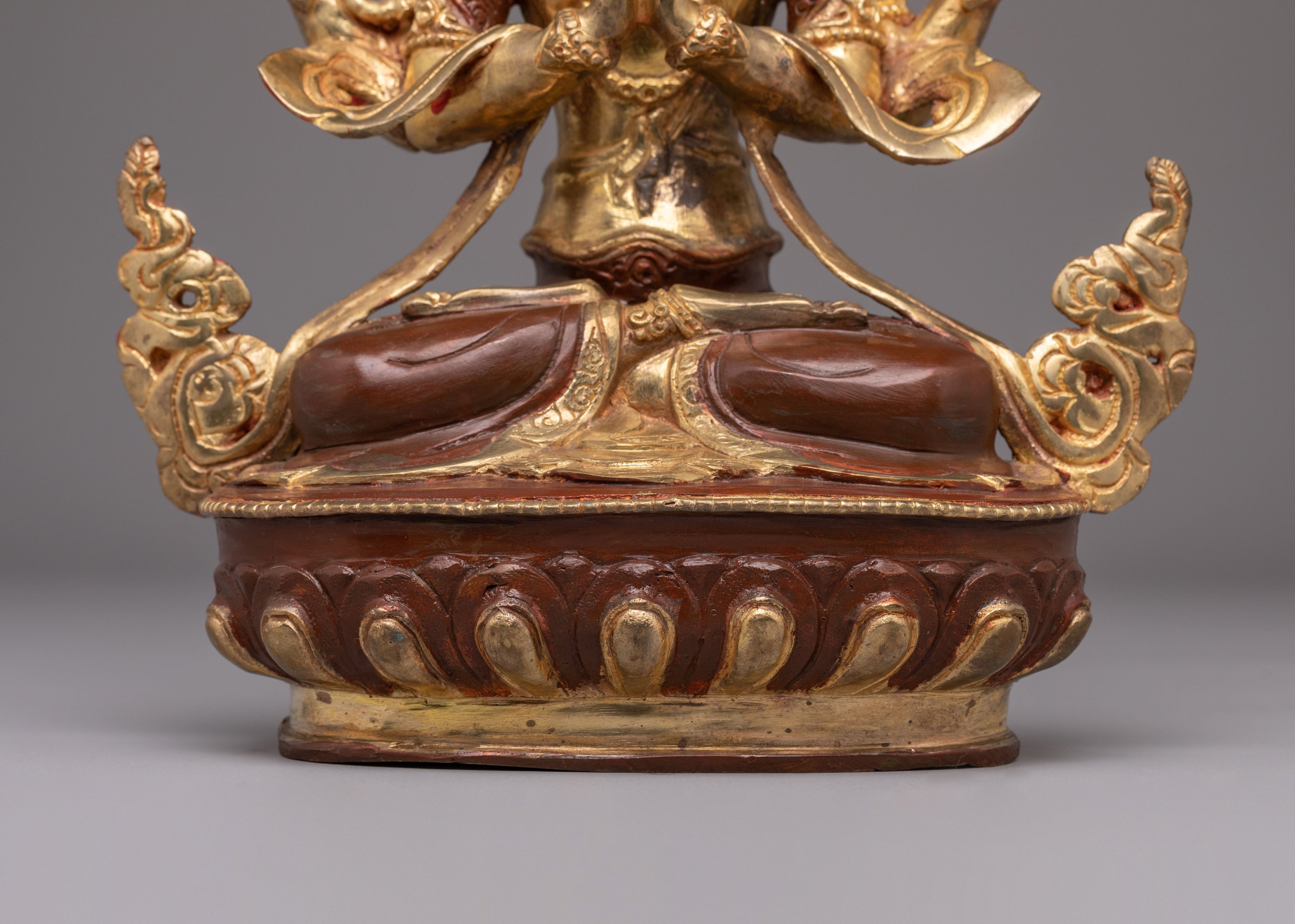 Himalayan Holy Chenrezig Statue | The Bodhisattva of Compassion