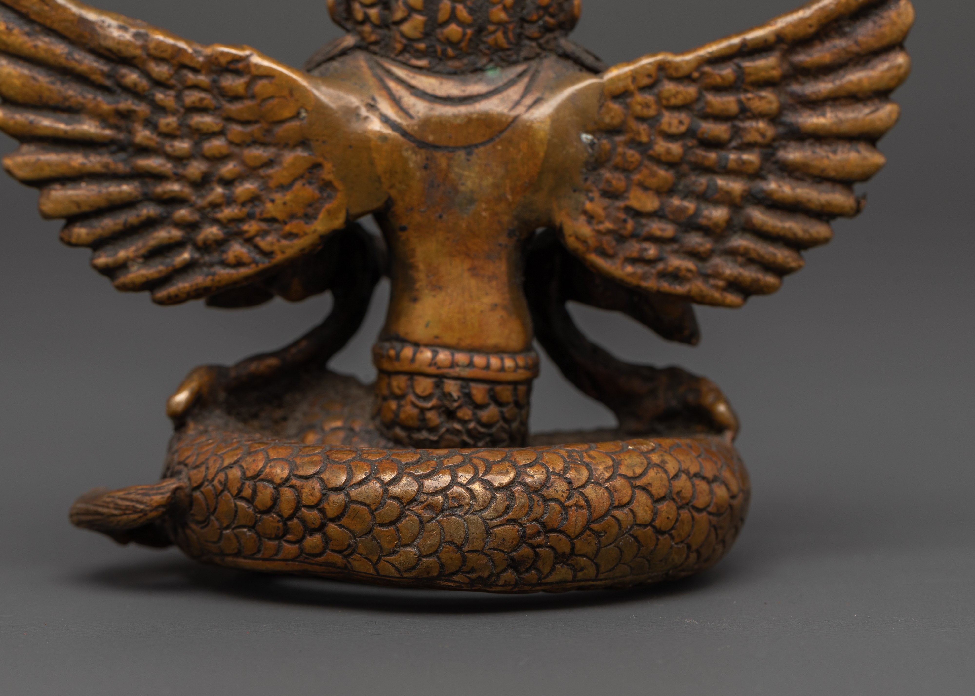 Divine Serpent Deity Naga Kanya Statue | Tibetan Buddhist Snake Goddess Sculpture