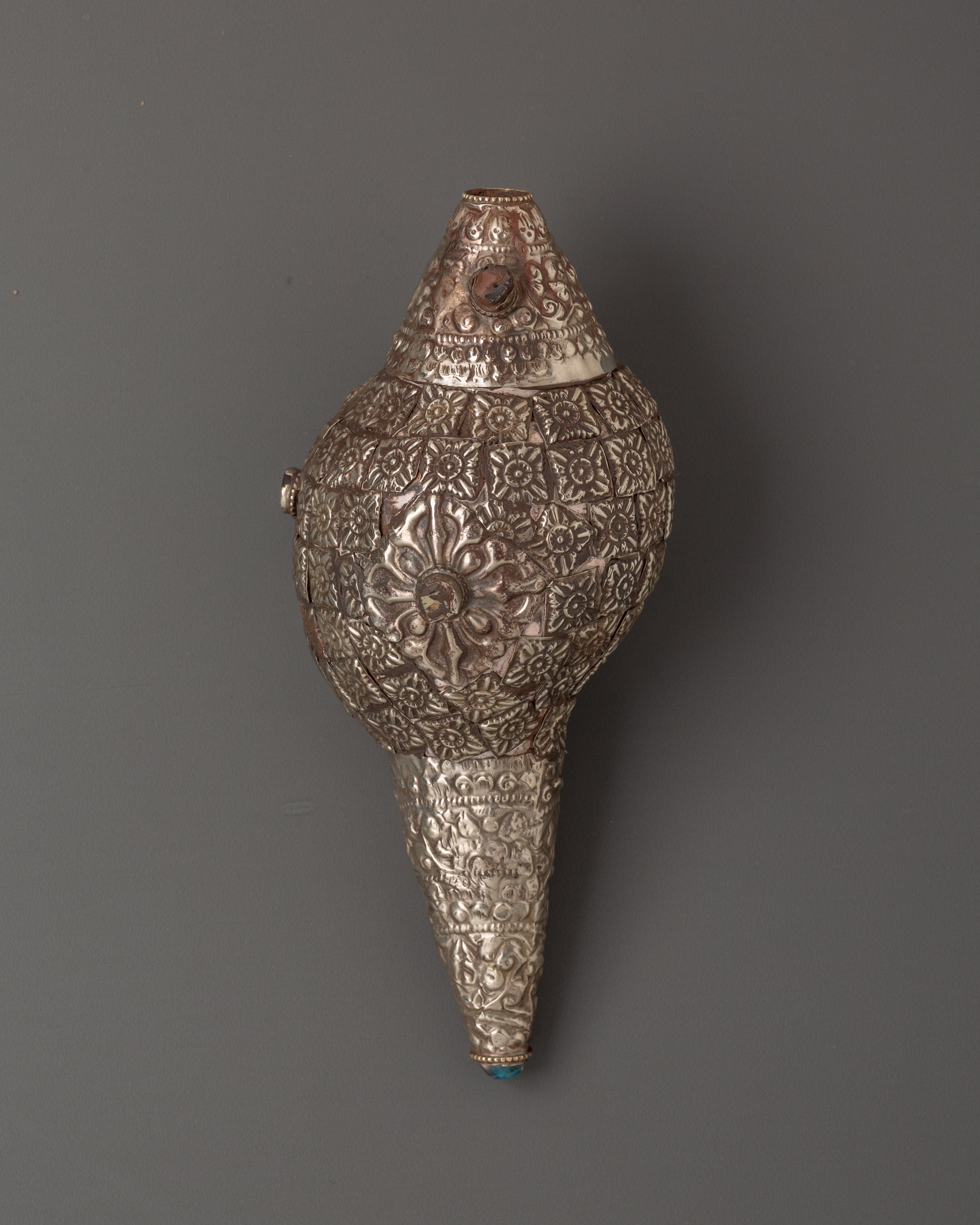 Handmade Tibetan Conch Shell