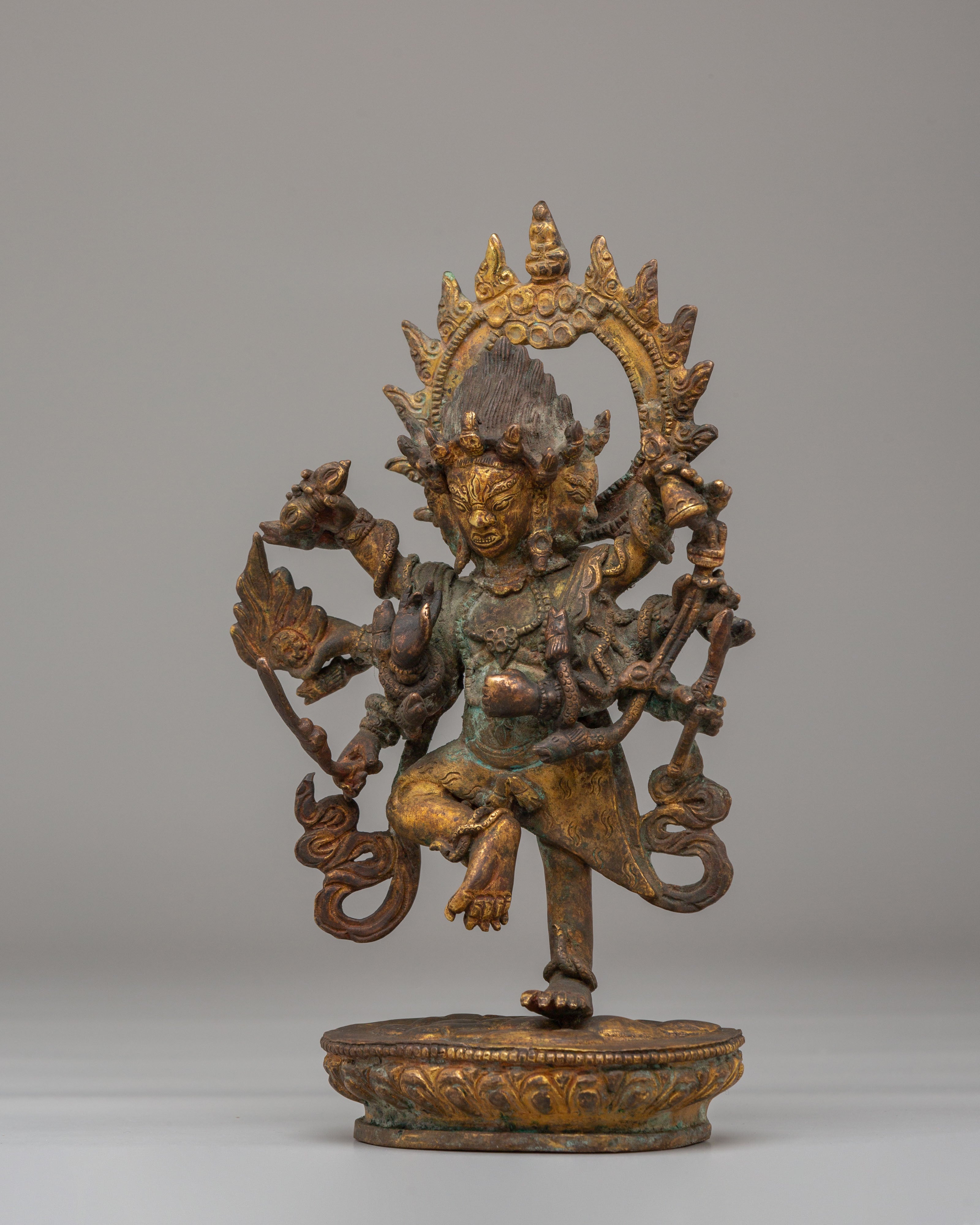 Traditional Ucchusma Figurine | Buddhist Purification Deity