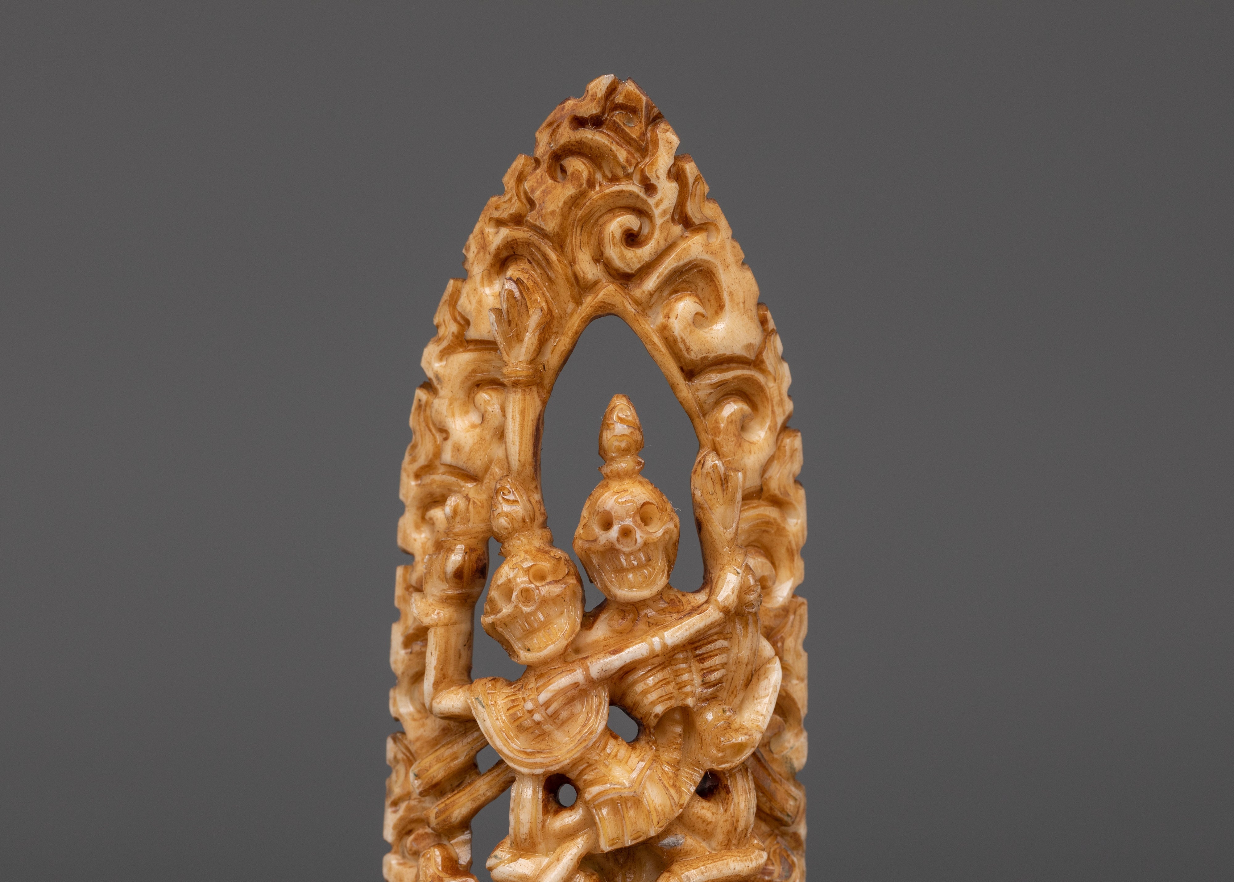 Chitipati Bone Statue | Buddhist Handmade Ritual Figurine