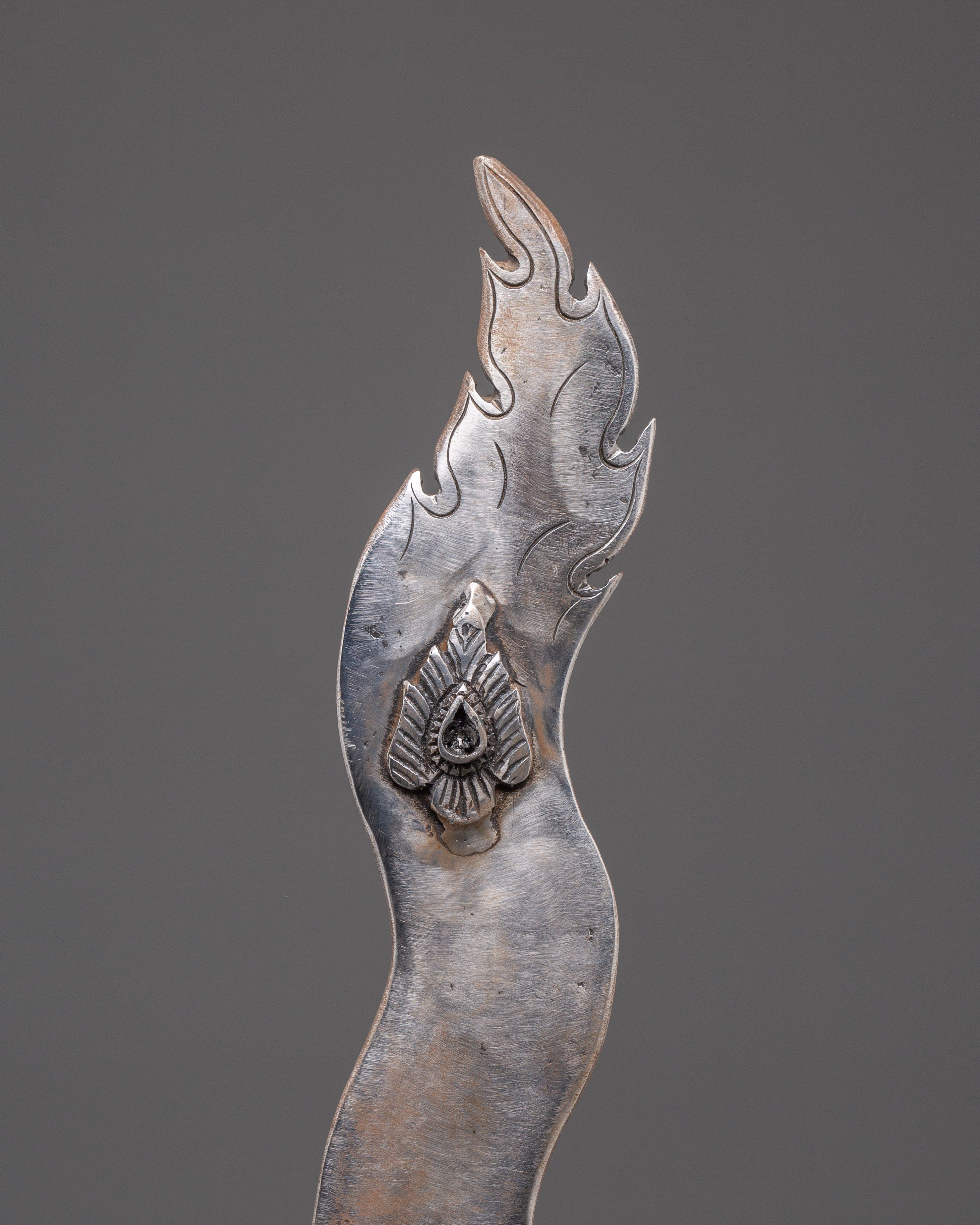 Traditional Spiritual Weapon | Handcrafted Iron Sword for Meditation and Protection