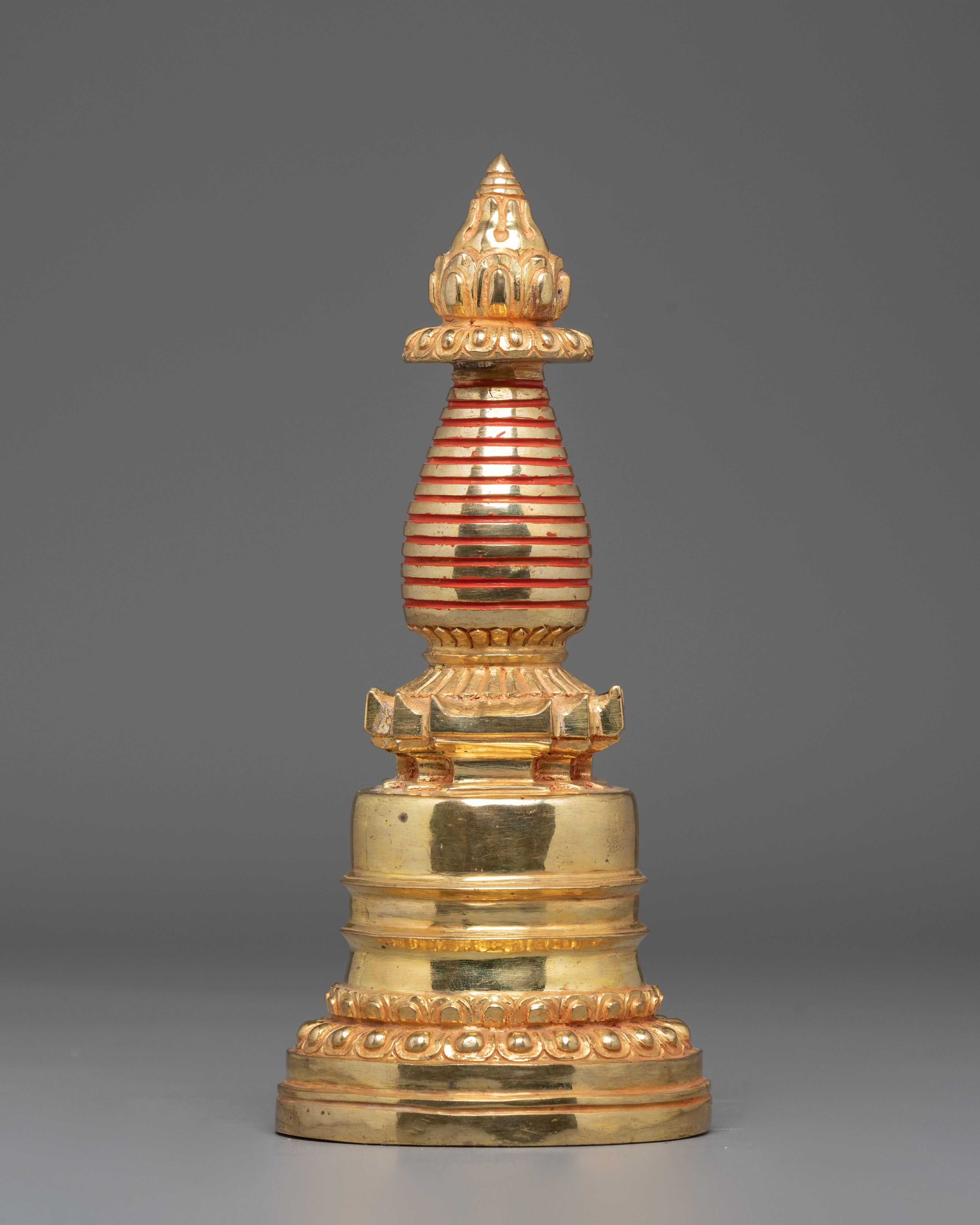 Handcrafted Sacred Himalayan Stupa 