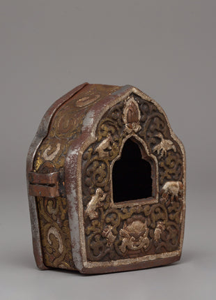 10cm Ghau Small Prayer Box | Meditation Dharma Decor