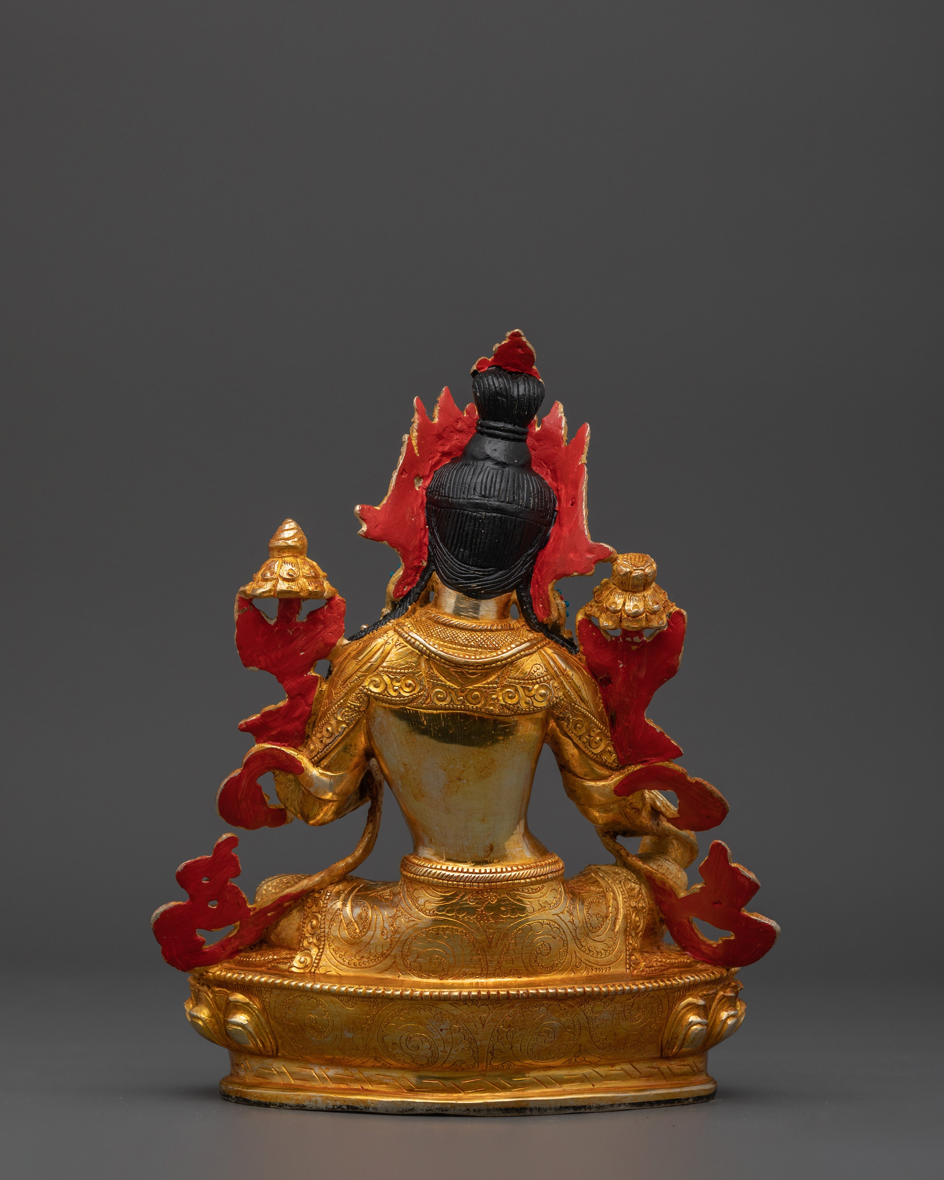 Green Tara Handcrafted Sculpture | Embodiment of compassion