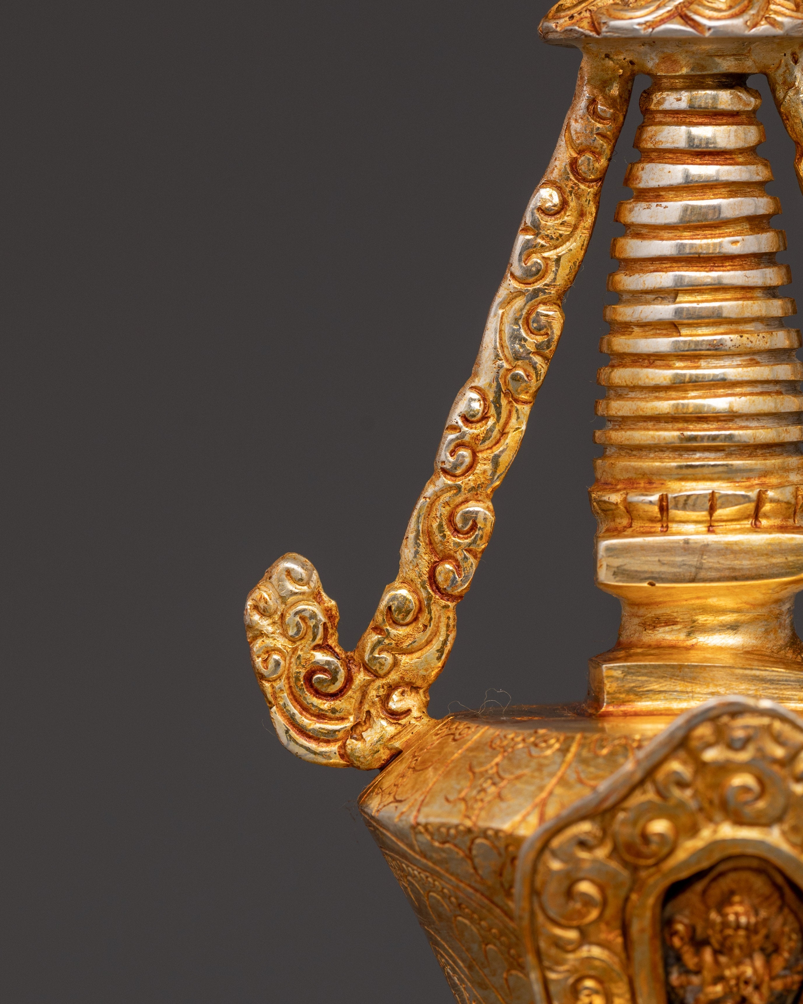Stupa Himalayan art | Spiritual Decor Statue