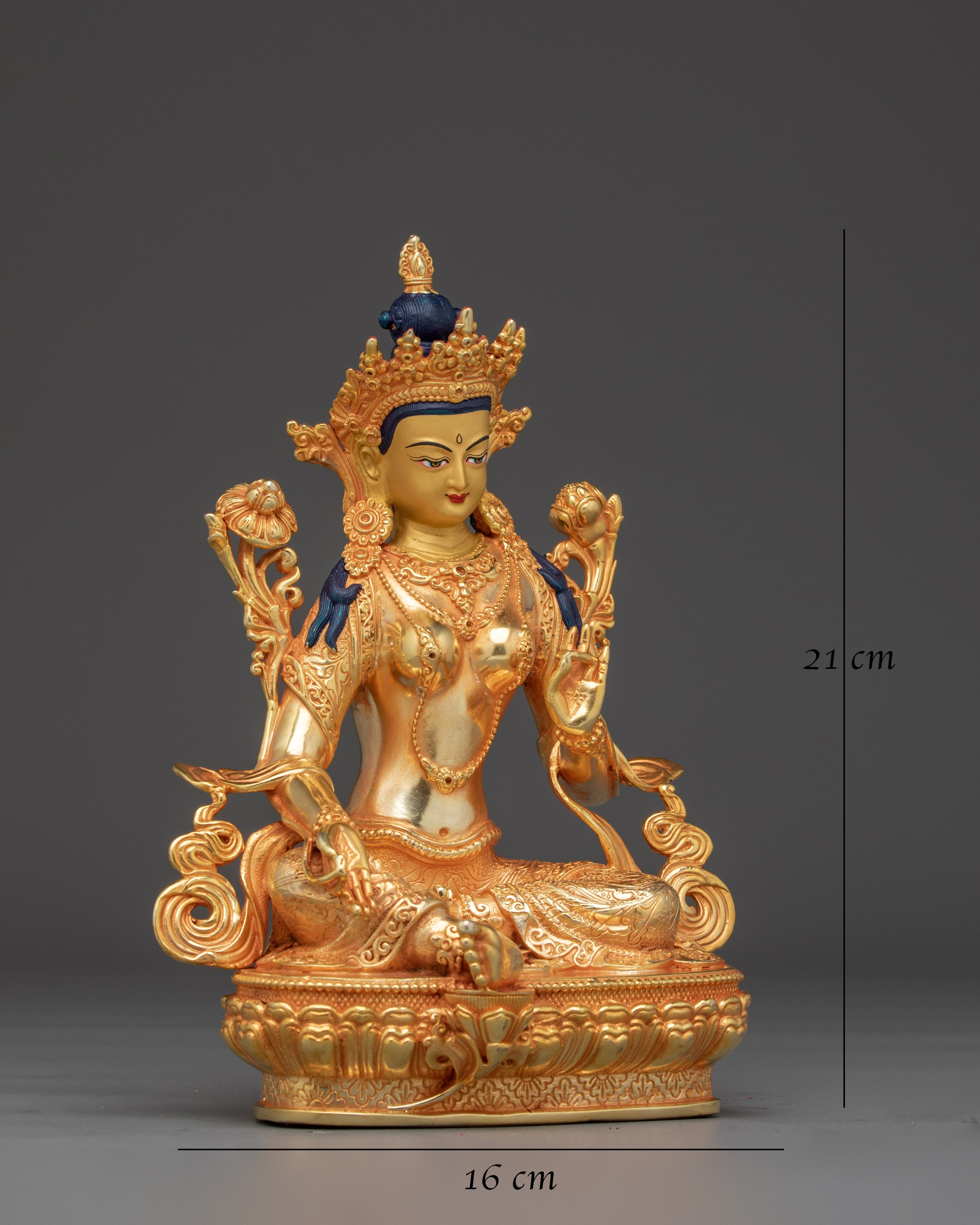 spiritual-protection-deity-green-tara-statue