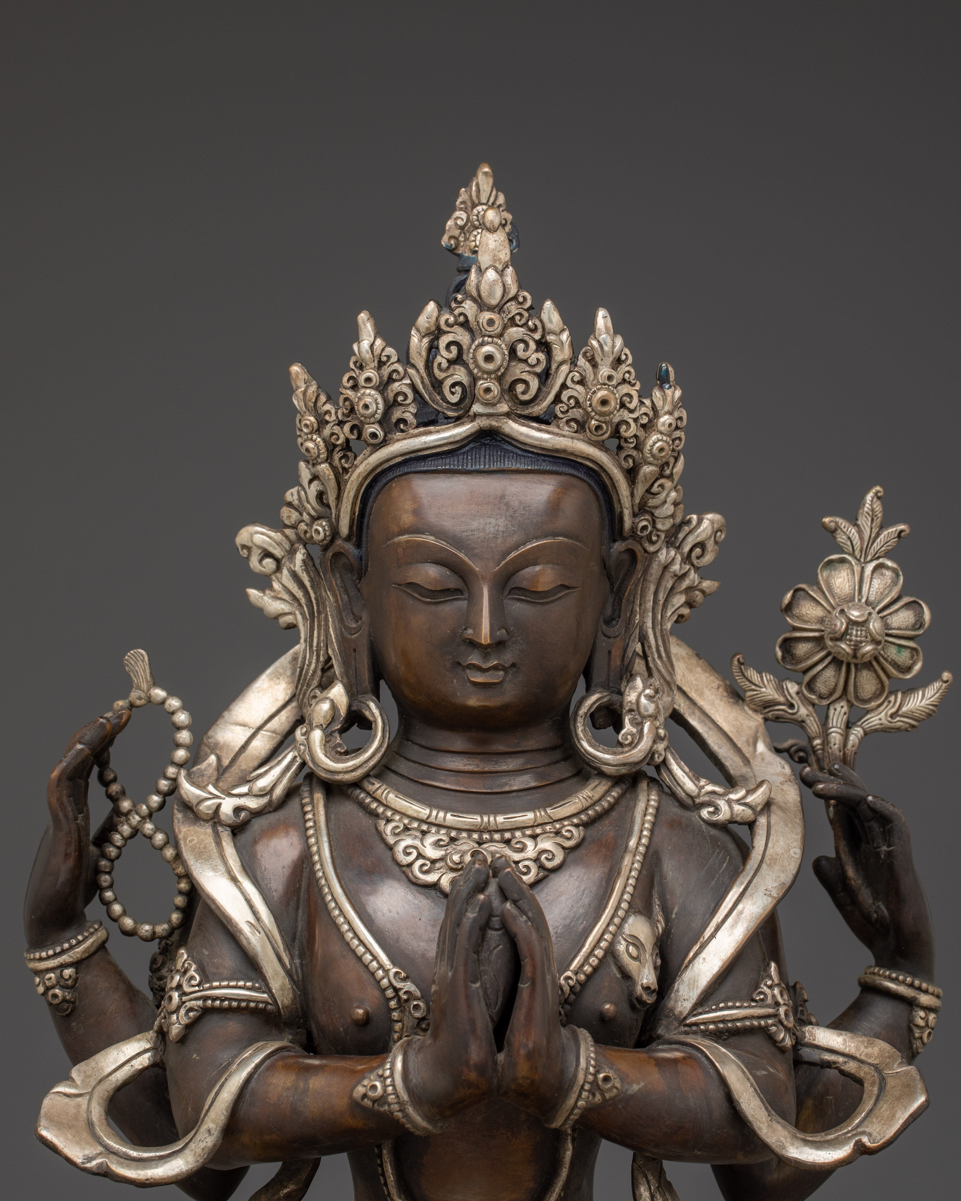 Peaceful Deity Chenrezig | Embodiment of compassion