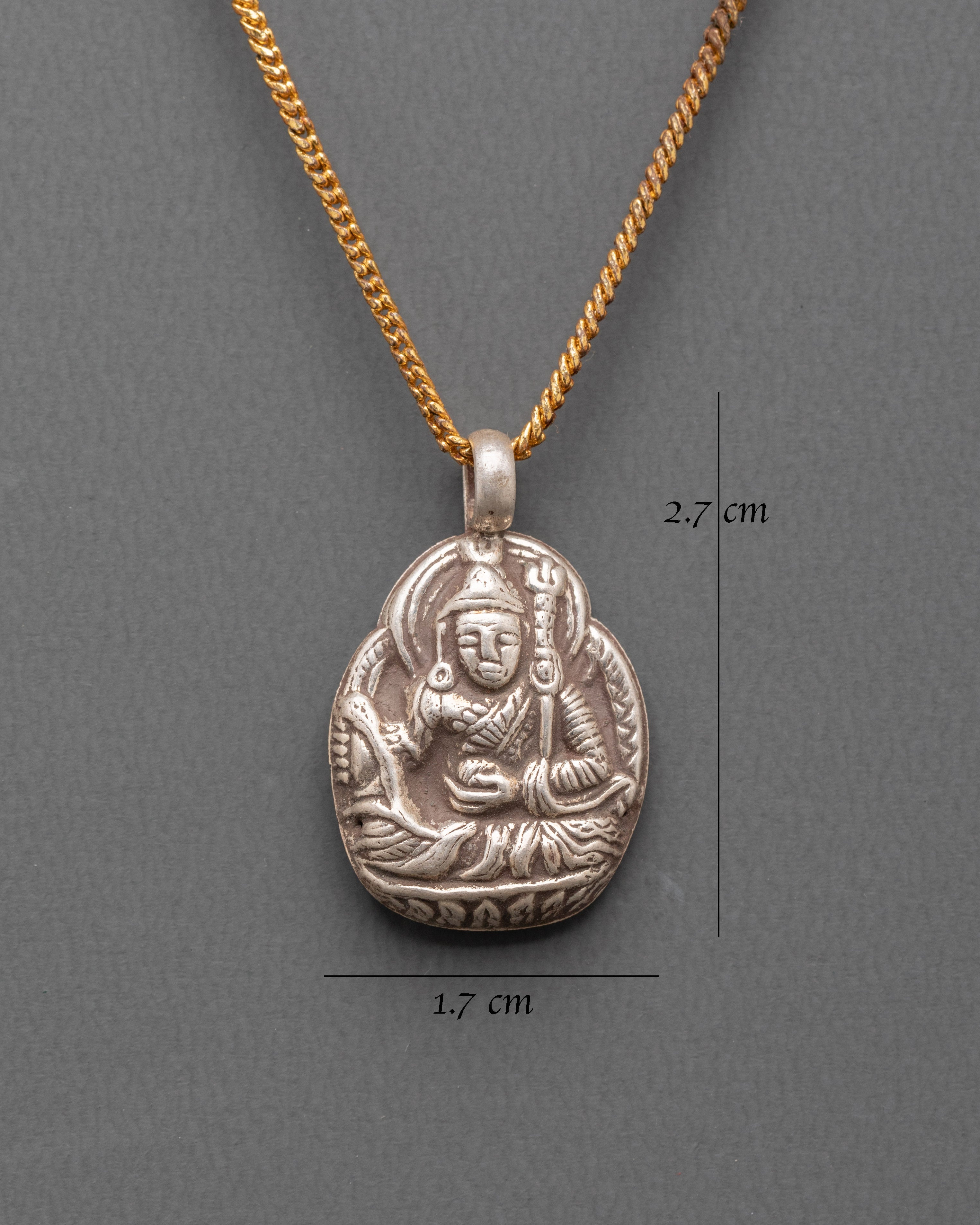 Handcrafted Sterling Silver Pendant | Sacred Buddhist Inspired Jewelry