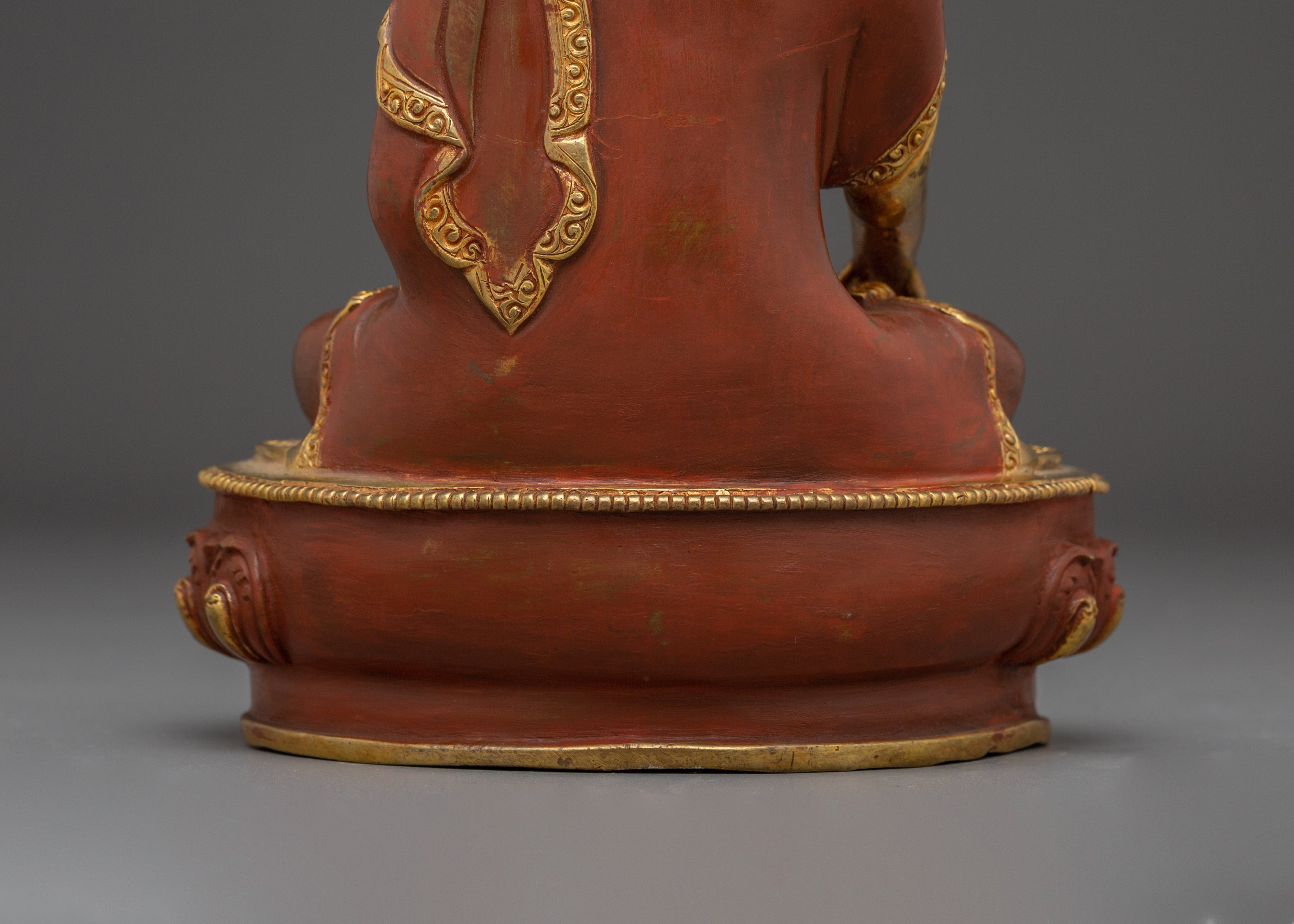 Handmade Statue of Buddha Shakyamuni | Tibetan Buddhist Art