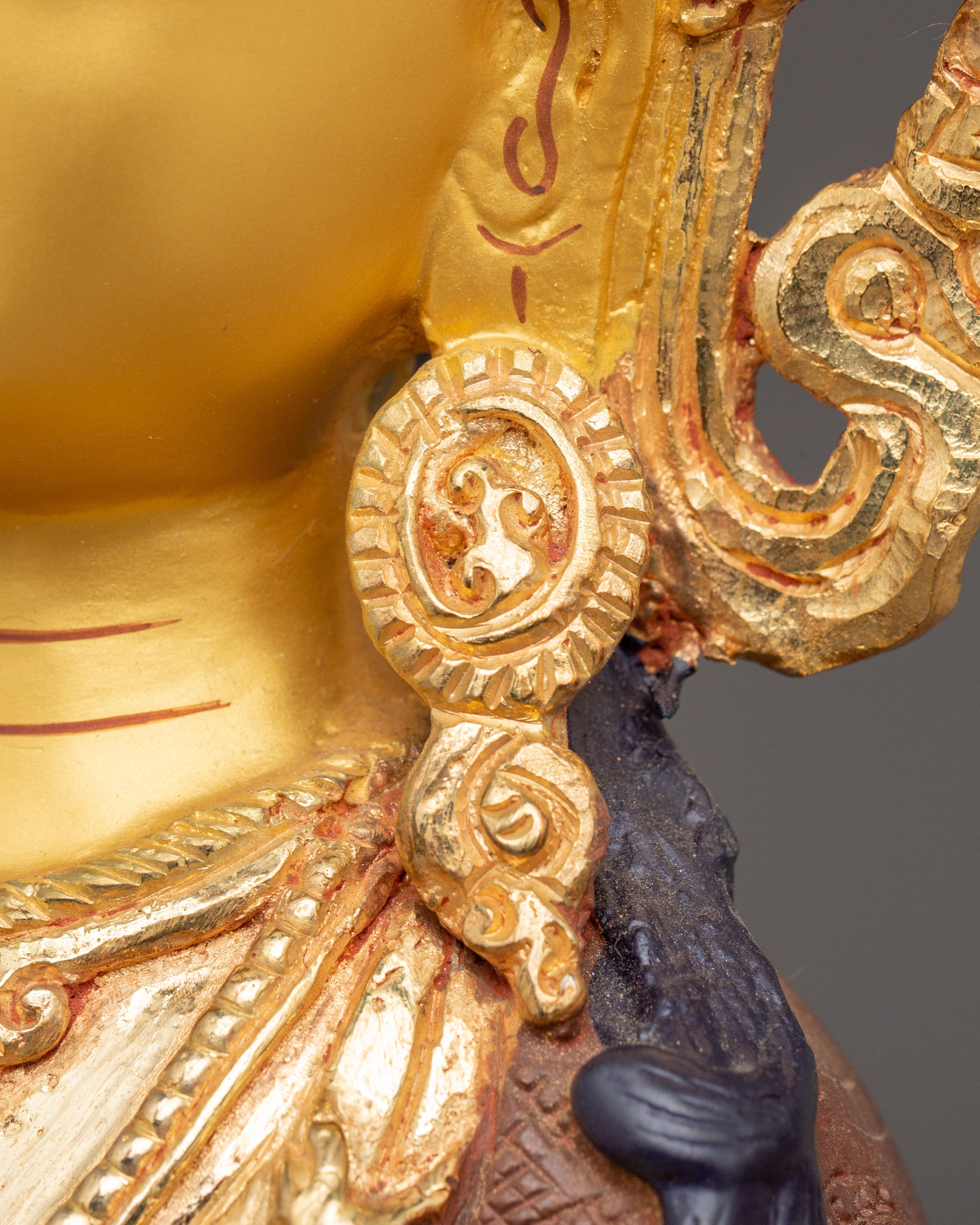 Sacred Bodhisattva Chenrezig Handcrafted Statue | Tibetan Avalokiteshvara Art