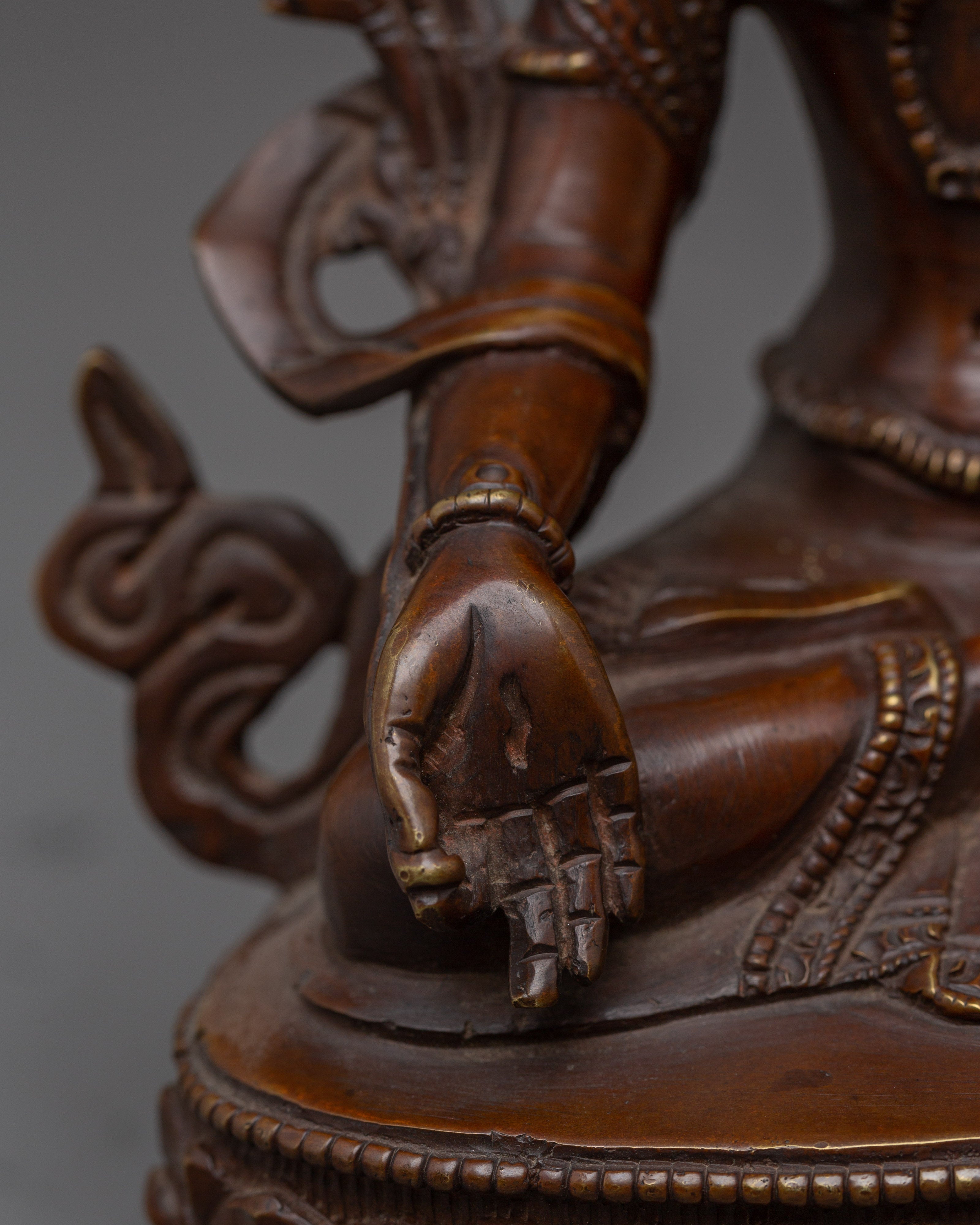 Handmade White Tara Spiritual Statue | Goddess of Compassion and Healing