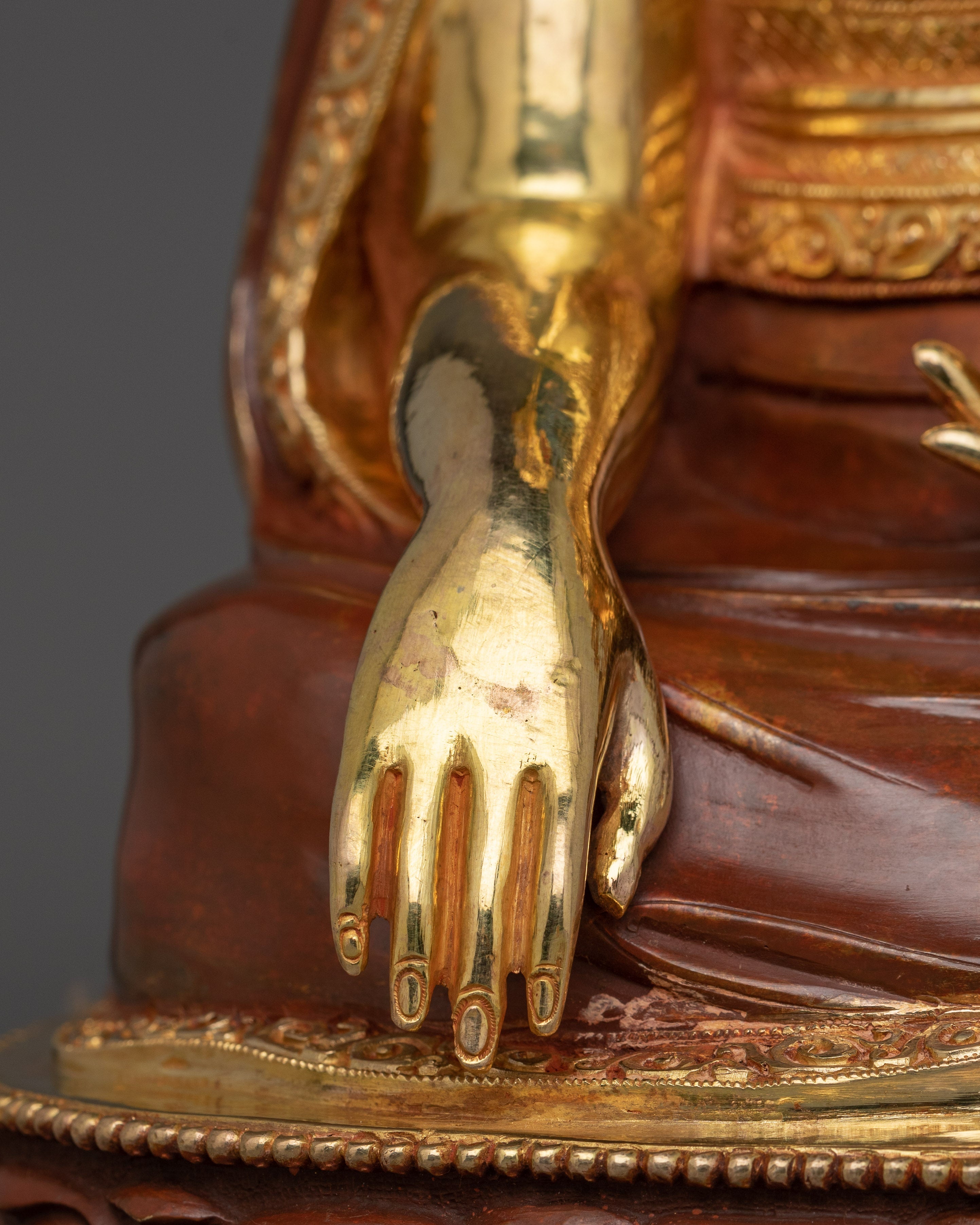 Guru Shapdum Handmade Statue | Zhabdrung Rinpoche Sculpture