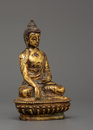 Shakyamuni Buddha Historic Figure | Buddhist Decor for Meditation & Spiritual Altar