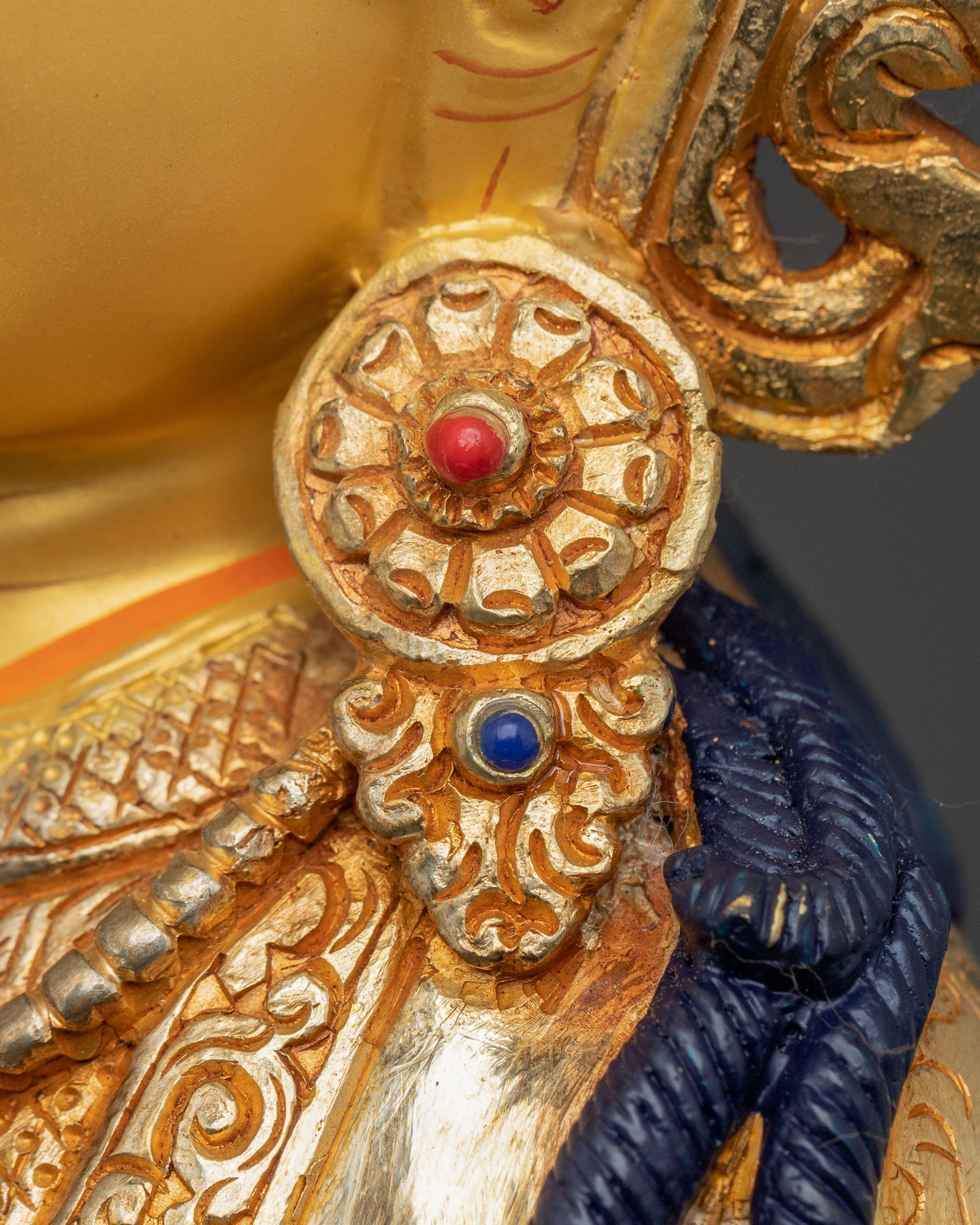 Dharma Master Guru Statue Set | Sacred Buddhist Art