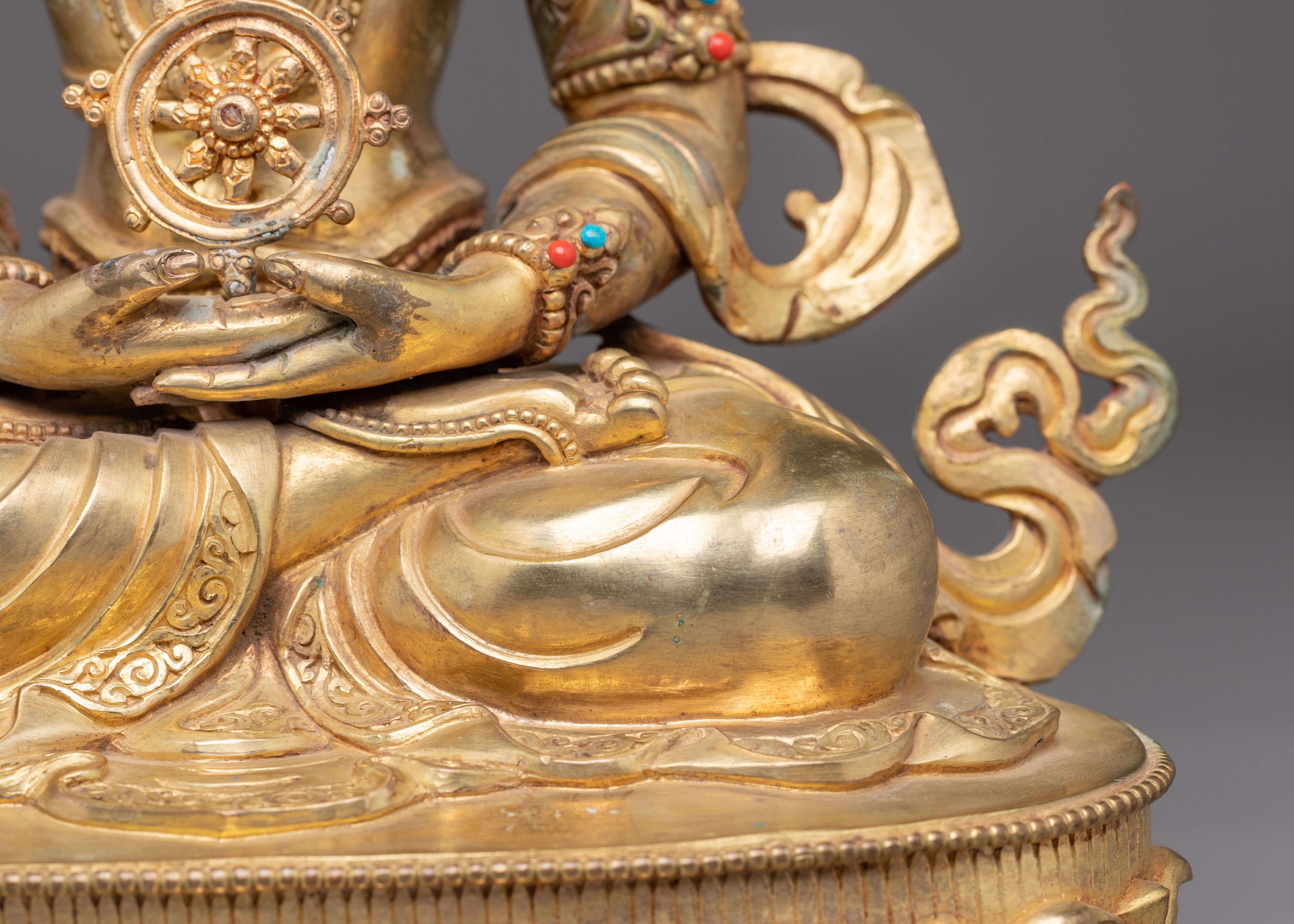 Vairochana Buddha Sculpture | Symbol of Enlightenment