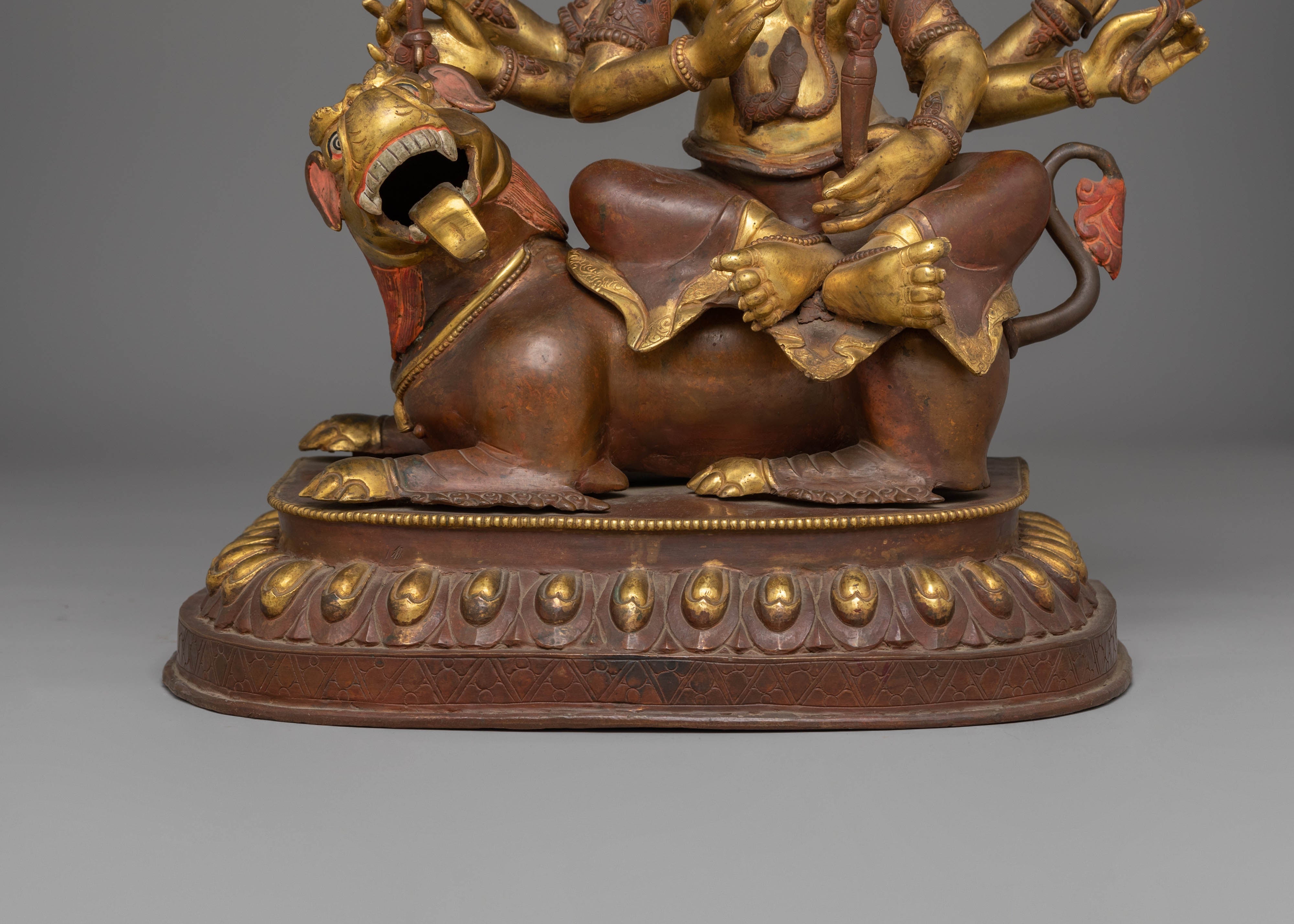 Handcrafted Pehar Gyalpo Figurine | Tibetan Protector
