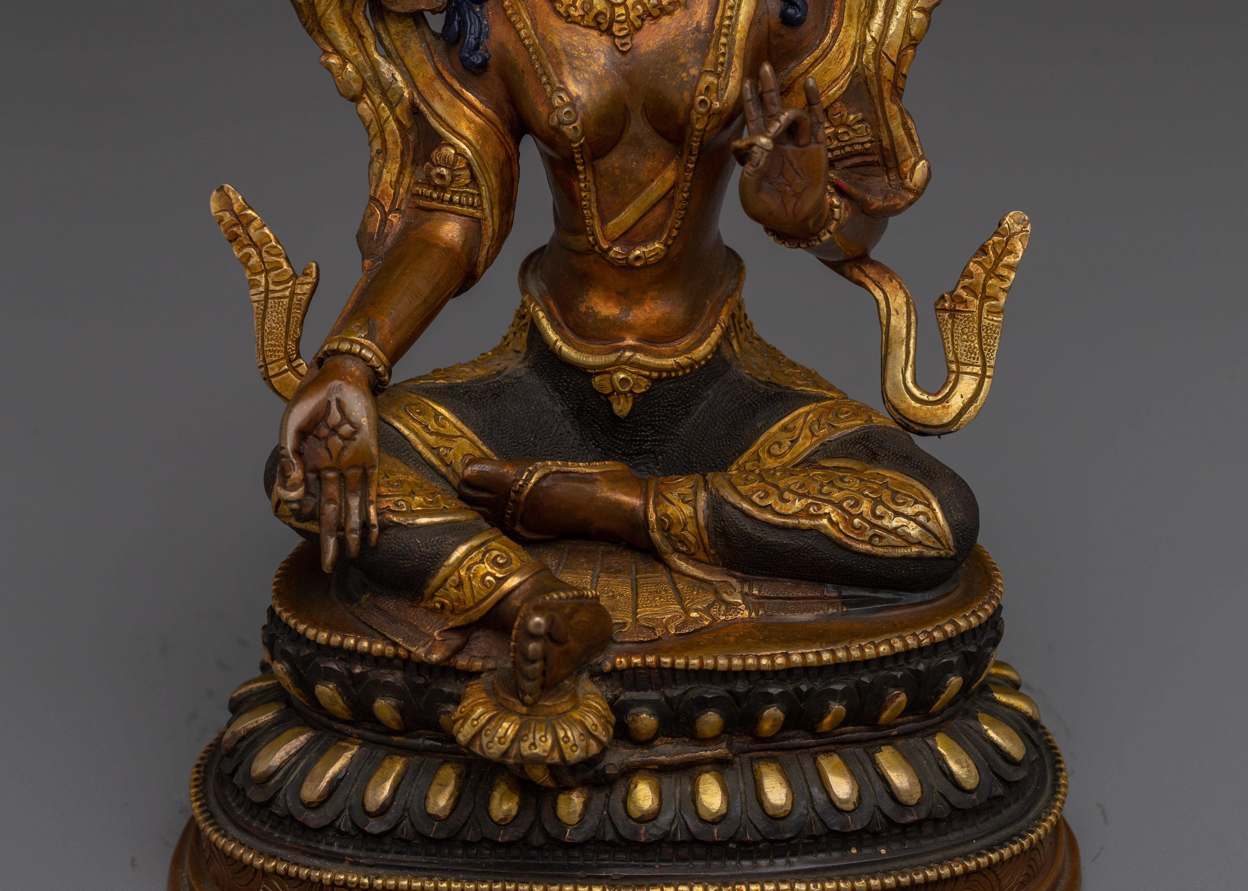 Green Tara, Female Bodhisattva | Buddhist Art Piece