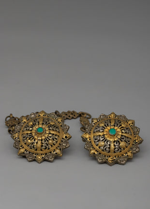 Bhutanese Dress Clip (Koma) | A traditional ornament for Bhutanese attire and collectors