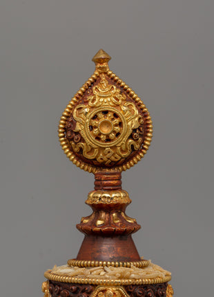 Handmade Buddhist Mandala Set | Sacred Tools for Rituals, Prayer, and Meditation Spaces