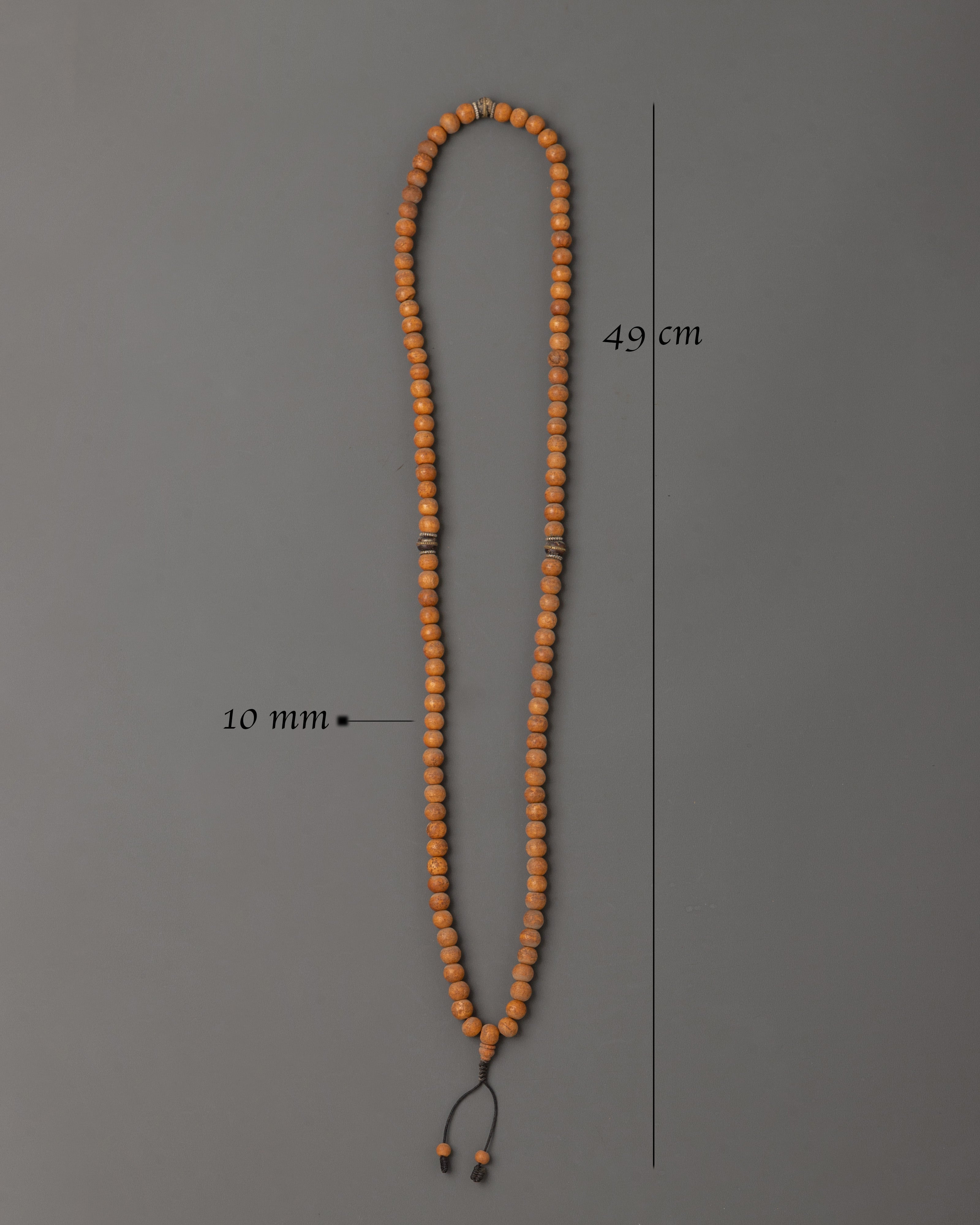 Traditional Wood Mala for Meditation | Tibetan Buddhism Mala
