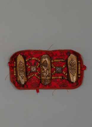 Tibetan Bone Rugen (Rus-Gyan) | Sacred Ritual Adornment Set