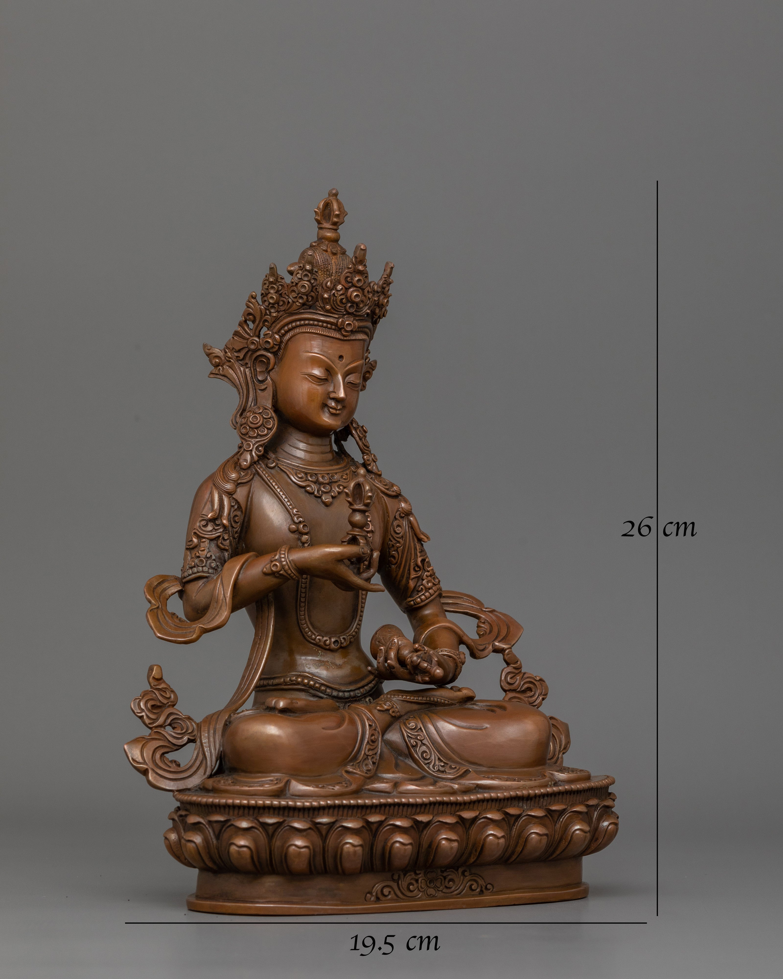 Tibetan Deity of Purification Vajrasattva Figurine