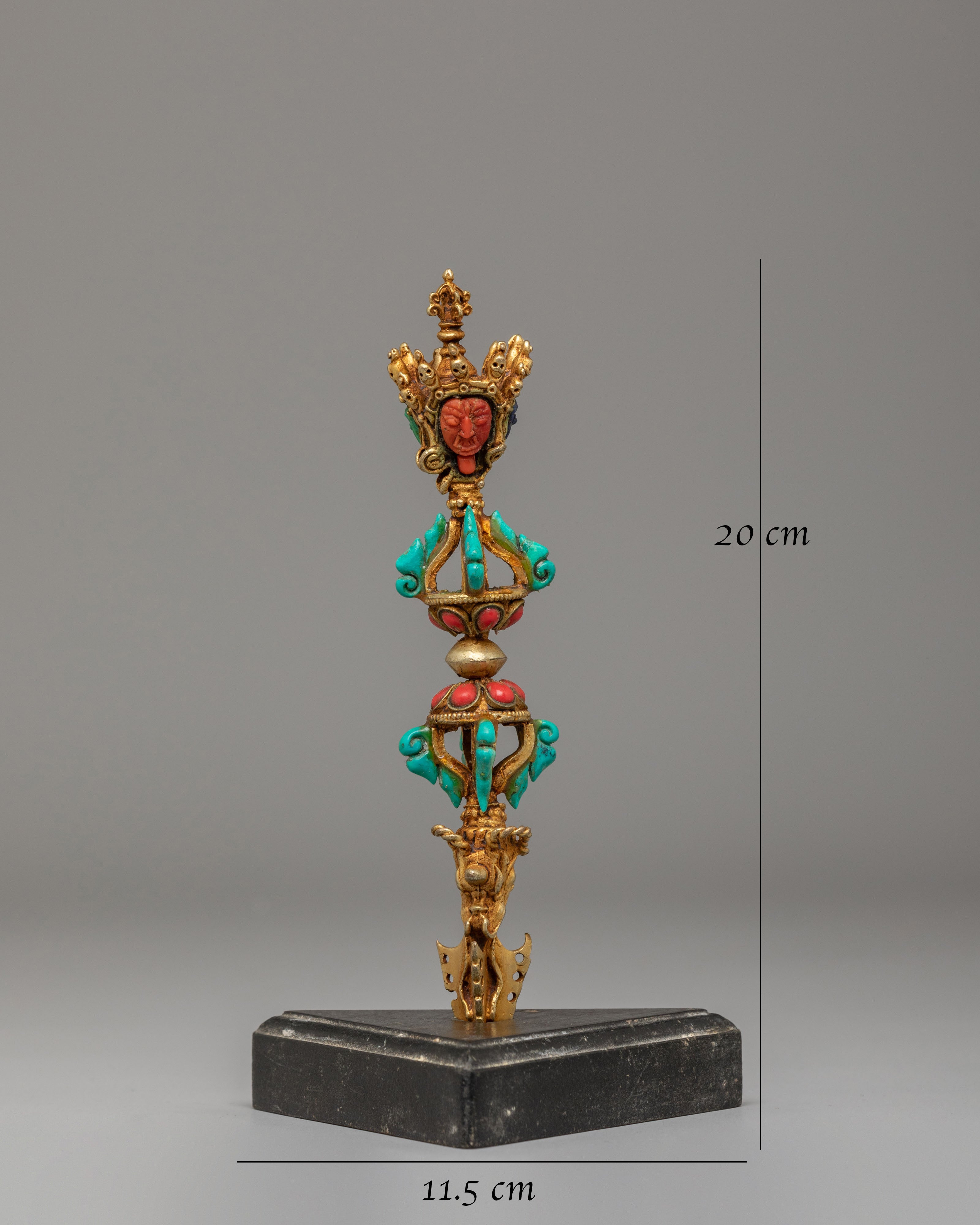 Himalayan Sacred Vajrayana Phurba | Buddhist Dagger for Altar Use