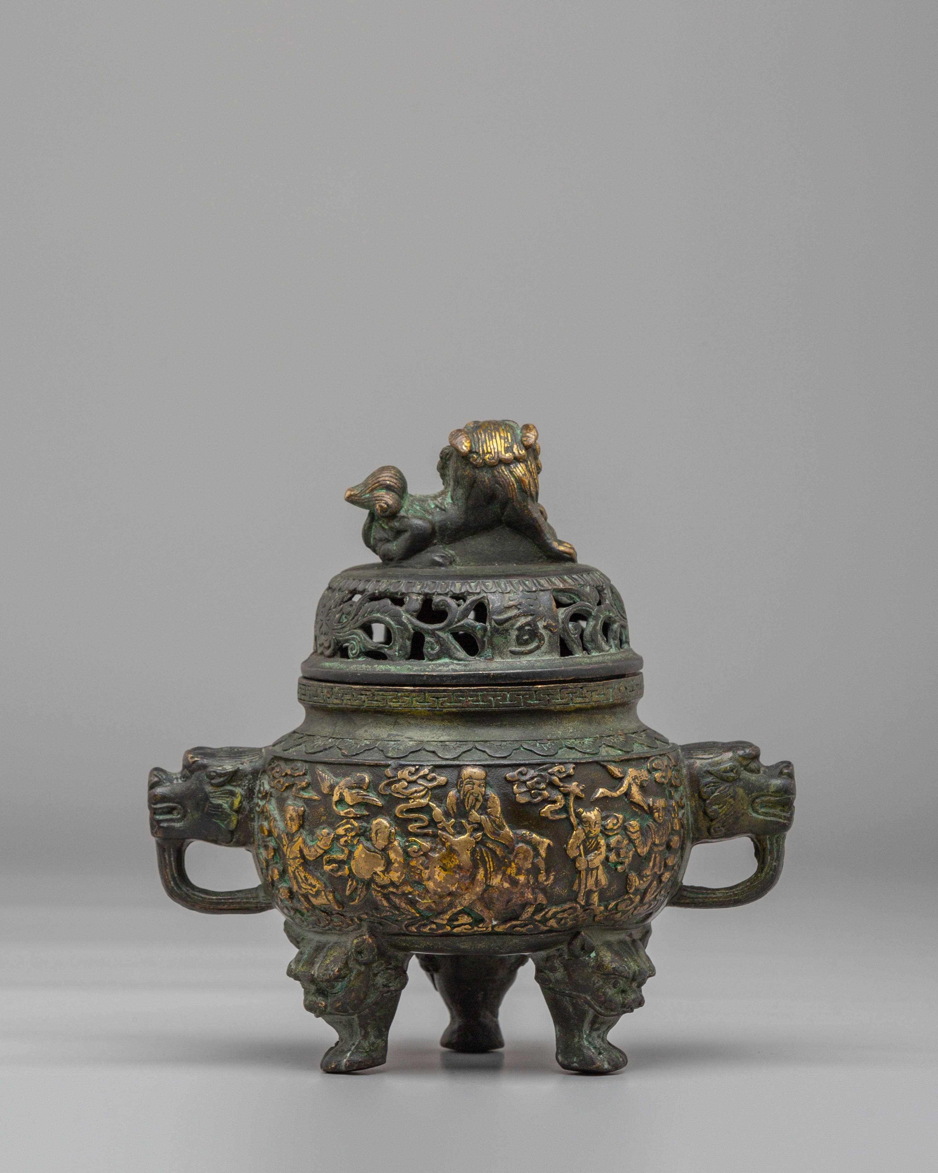 Spiritual Incense Burner for Altar Use | Handcrafted Incense Holder