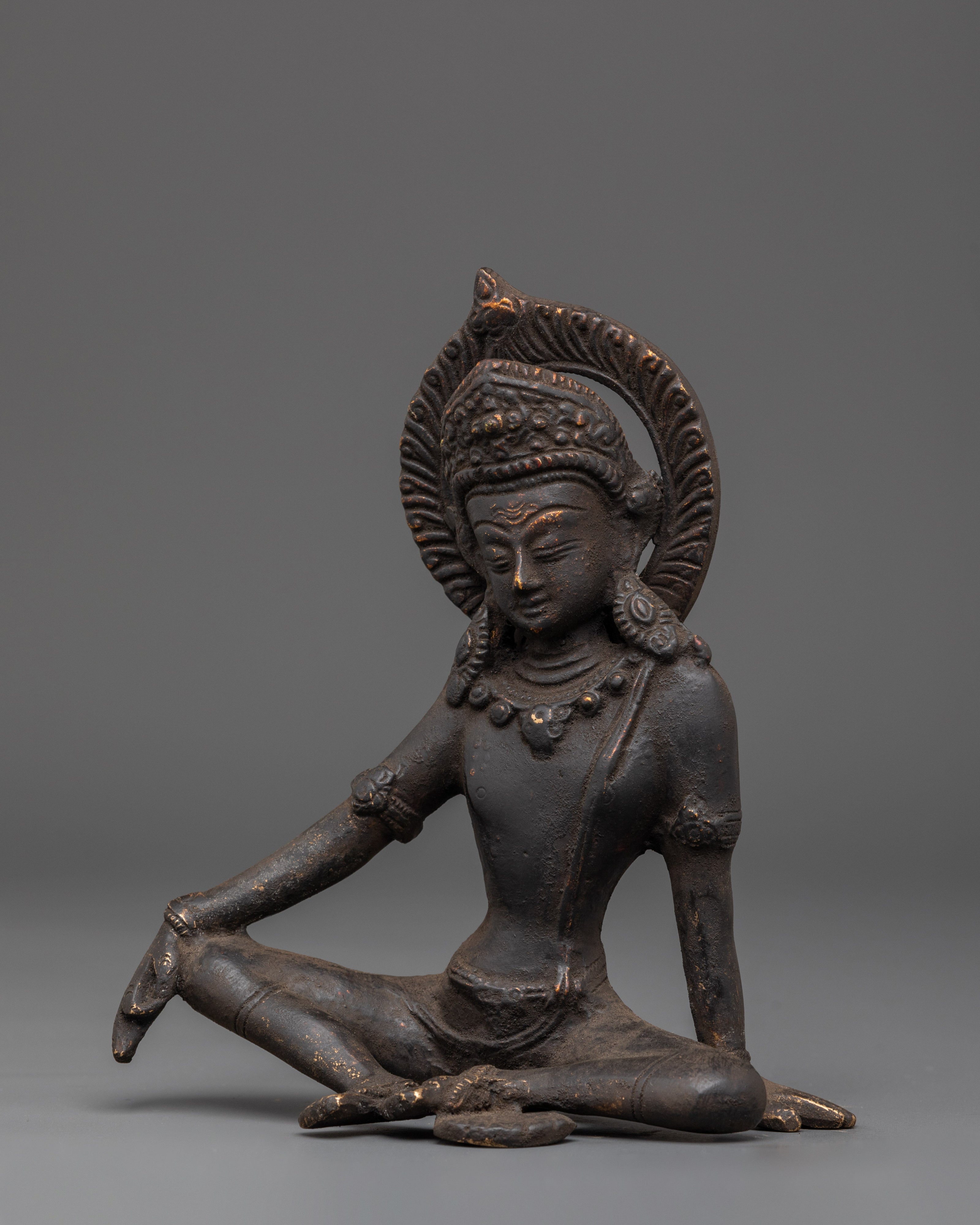 Indra Copper Sculpture | Spiritual Home Decor