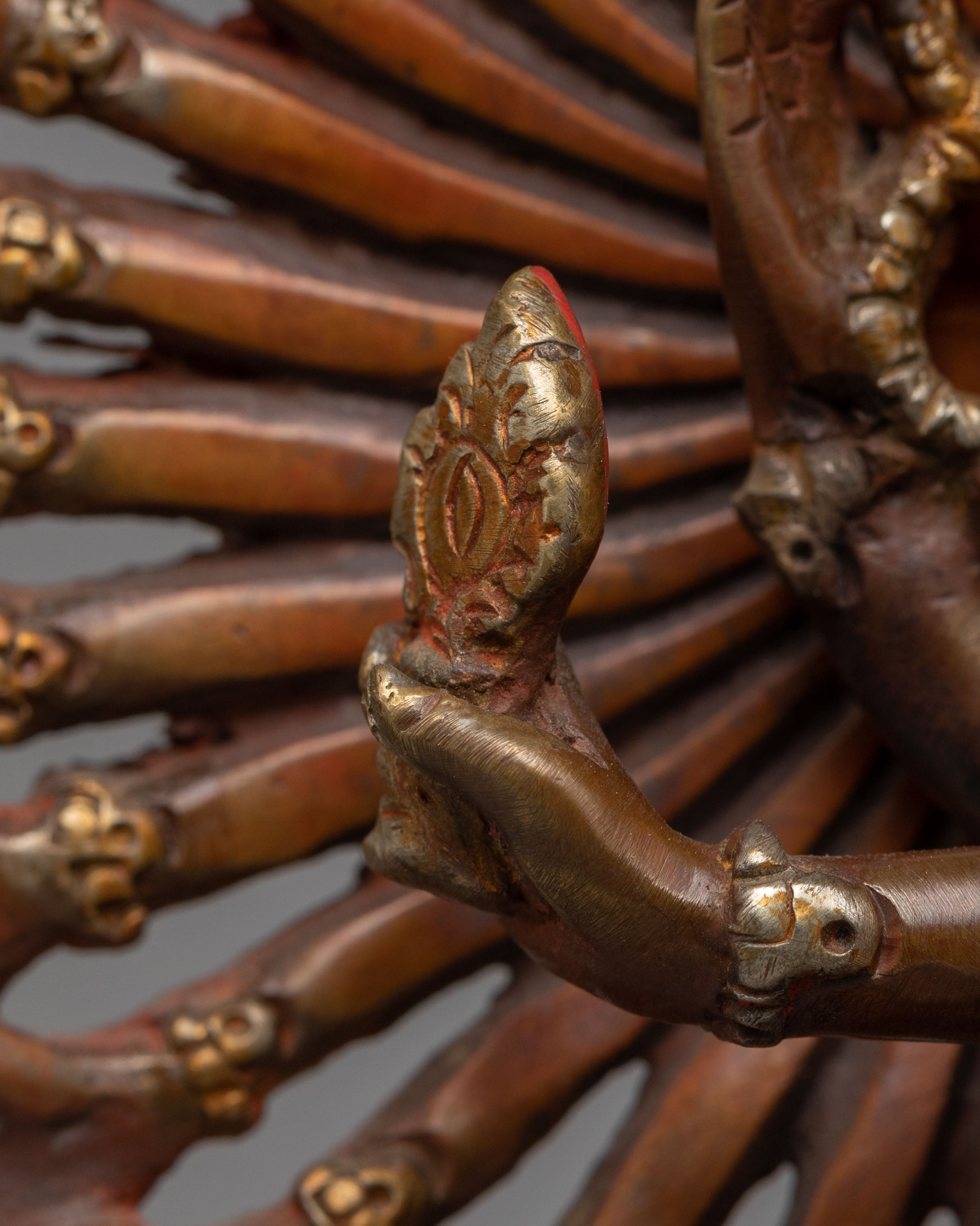 Himalayan 1000-Armed Chenrezig Sculpture | Symbol of Infinite Compassion