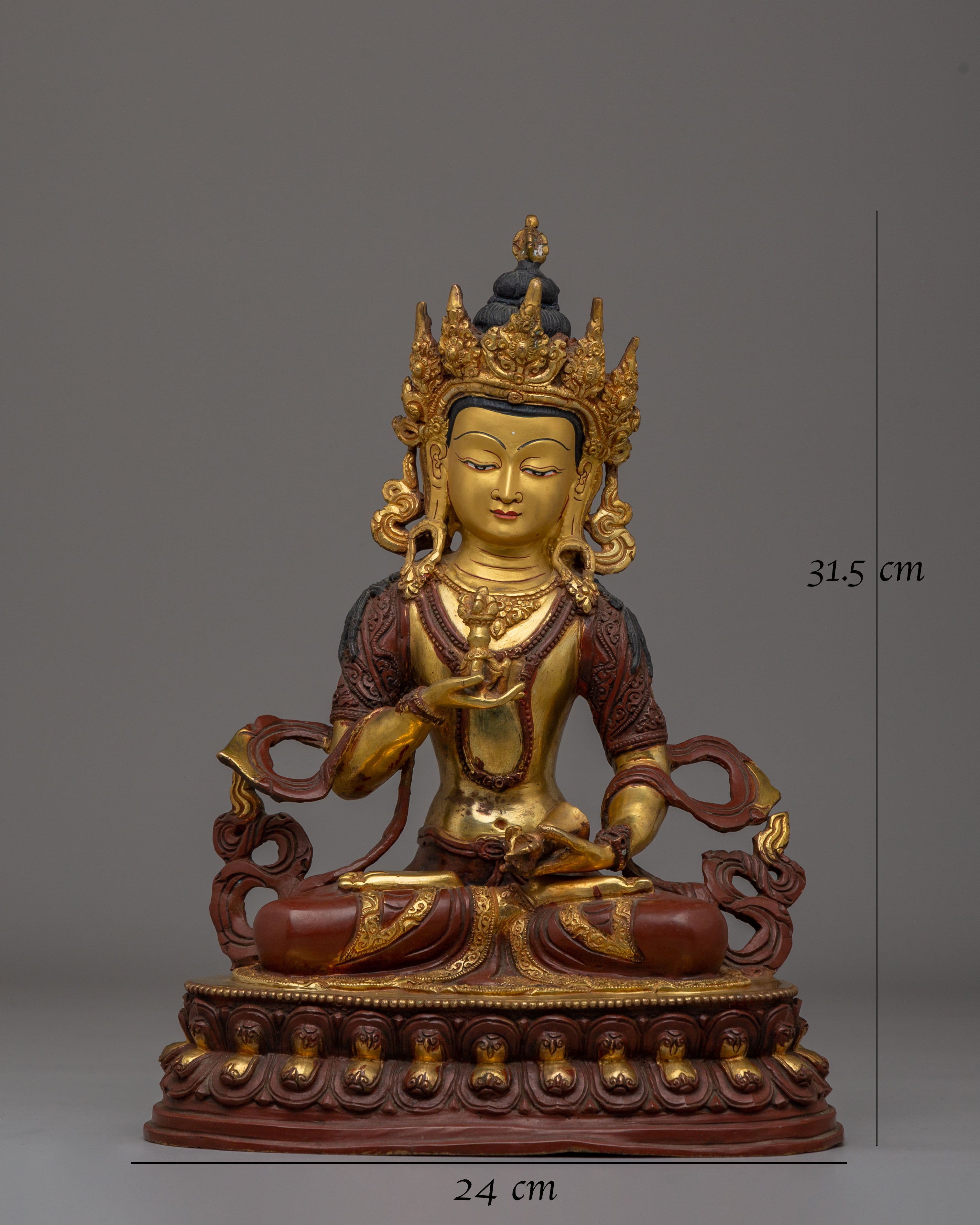 Tibetan Sacred Vajrasattva Statue | Spiritual Artwork