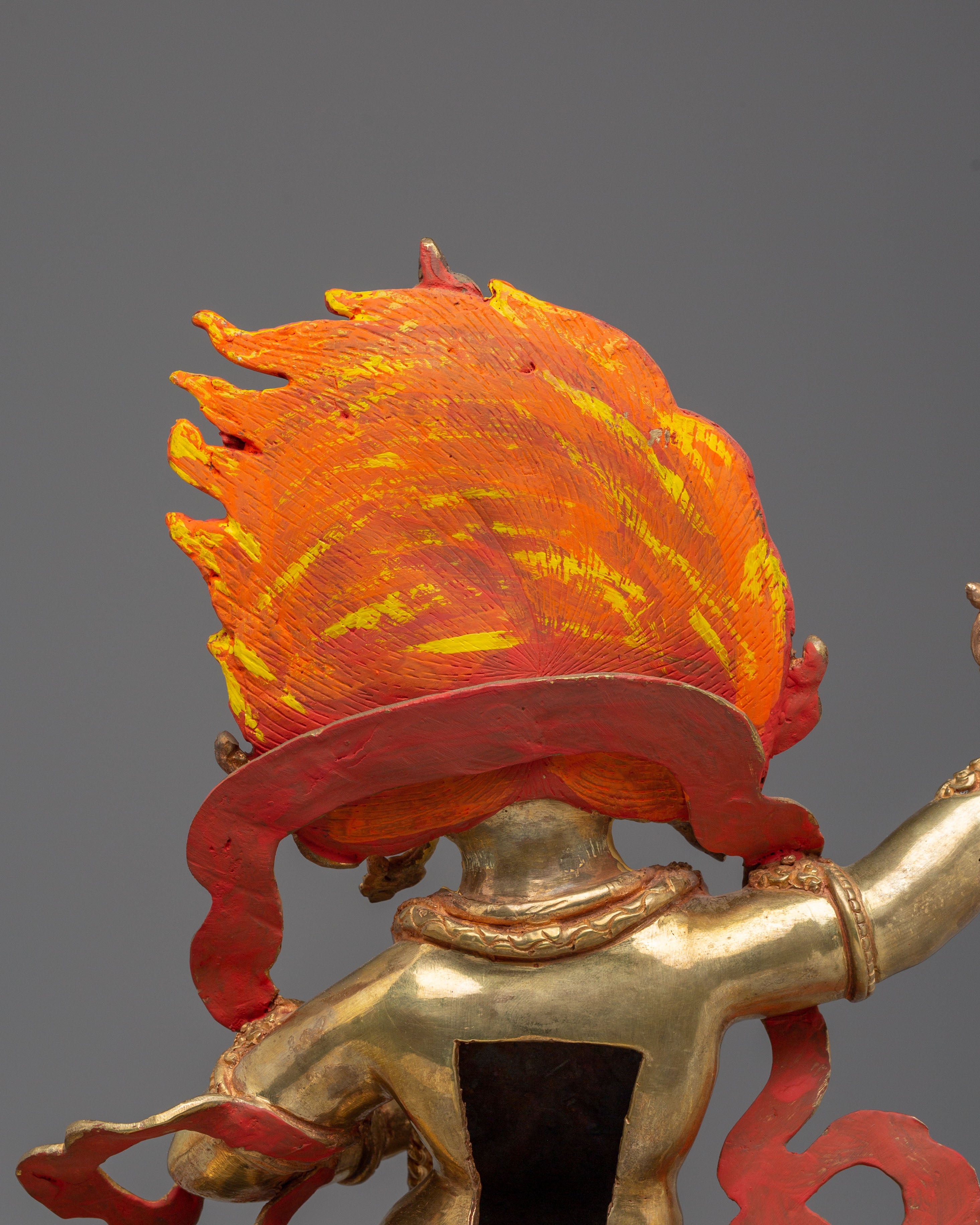 Vajrapani Handcrafted Sculpture | The Protector and Guide of Gautama Buddha