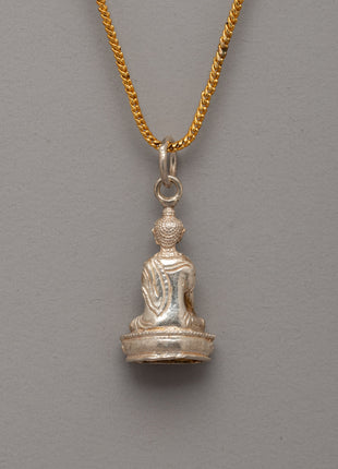 Precious Shakyamuni Buddha Locket | Sacred Amulet of Enlightenment