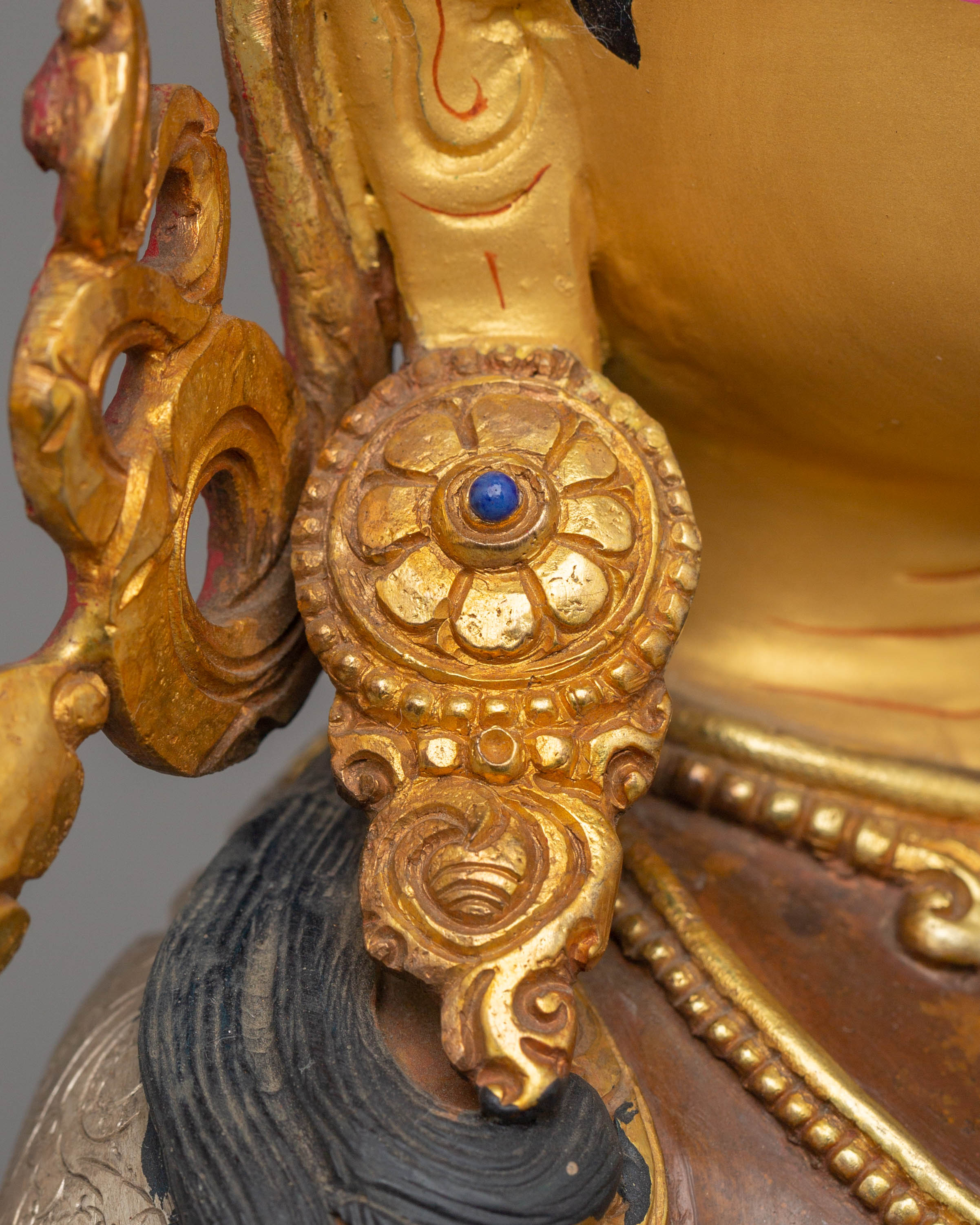 Enlightened Compassion Green Tara Statue | Green Tara Statue for Altar