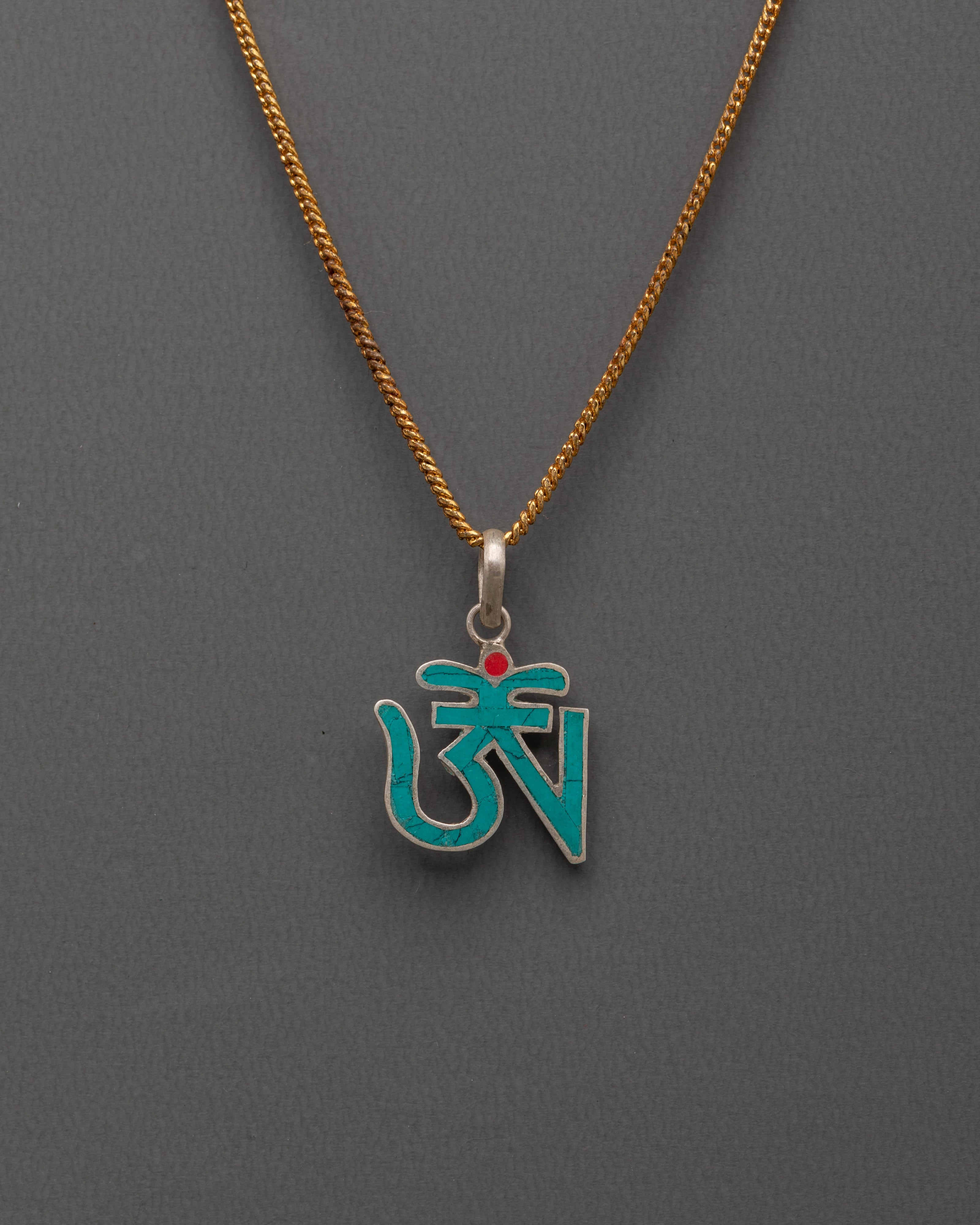 Handcrafted Om Symbol Pendant
