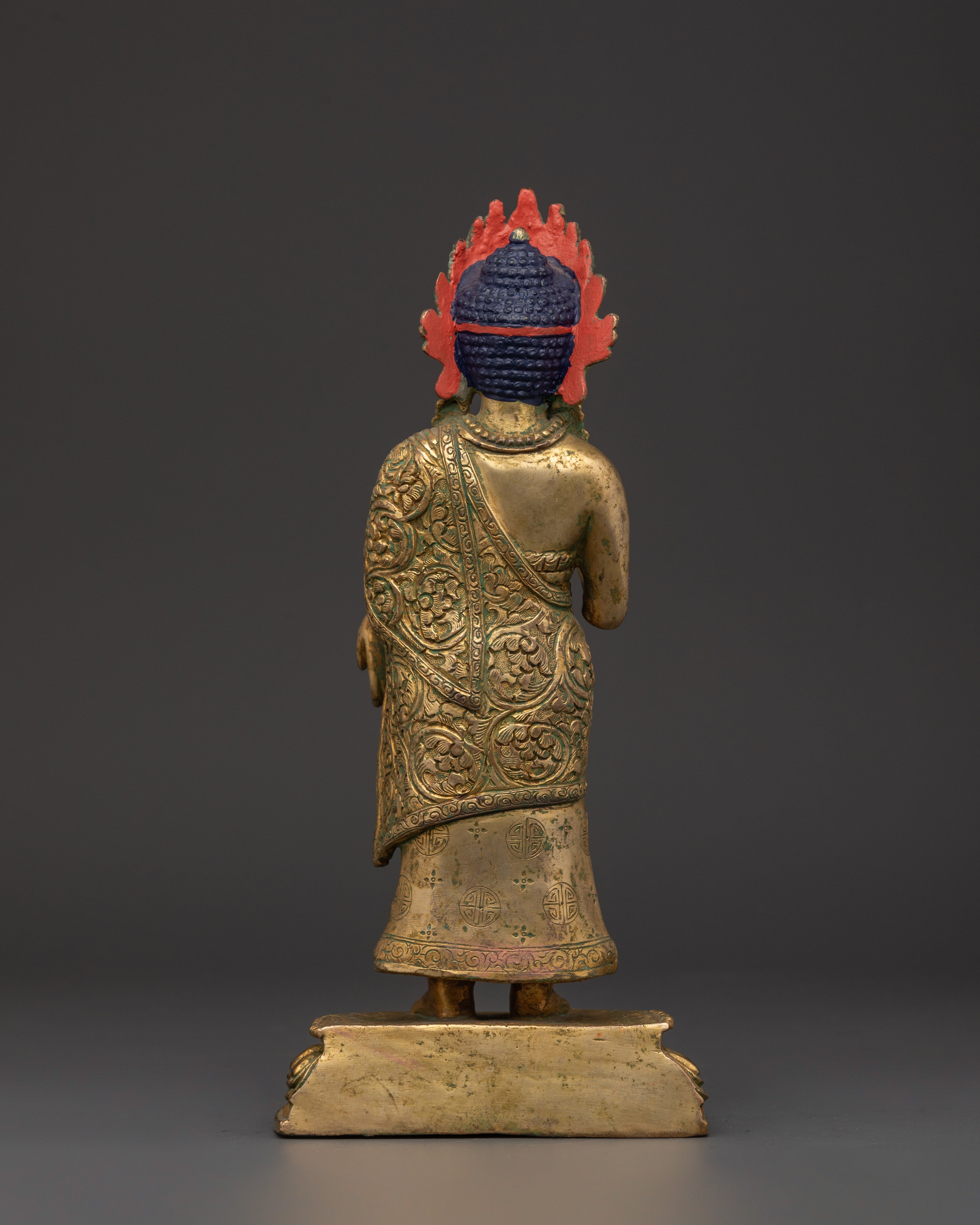 Handcrafted Dipankara Buddha Statue | For Meditation Spaces & Spiritual Interiors