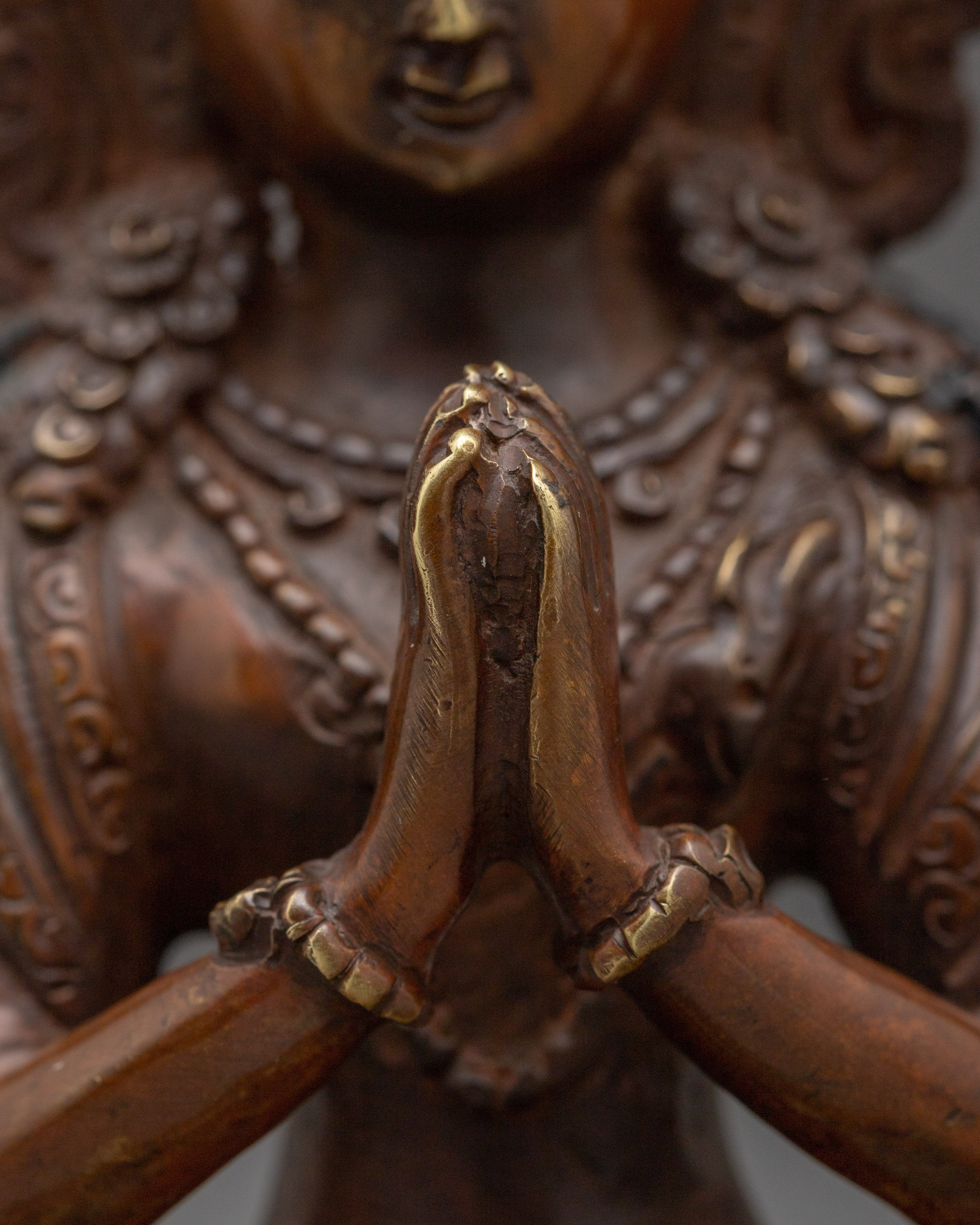 Divine Compassionate Chenrezig Figurine | Deity of Mercy and Wisdom