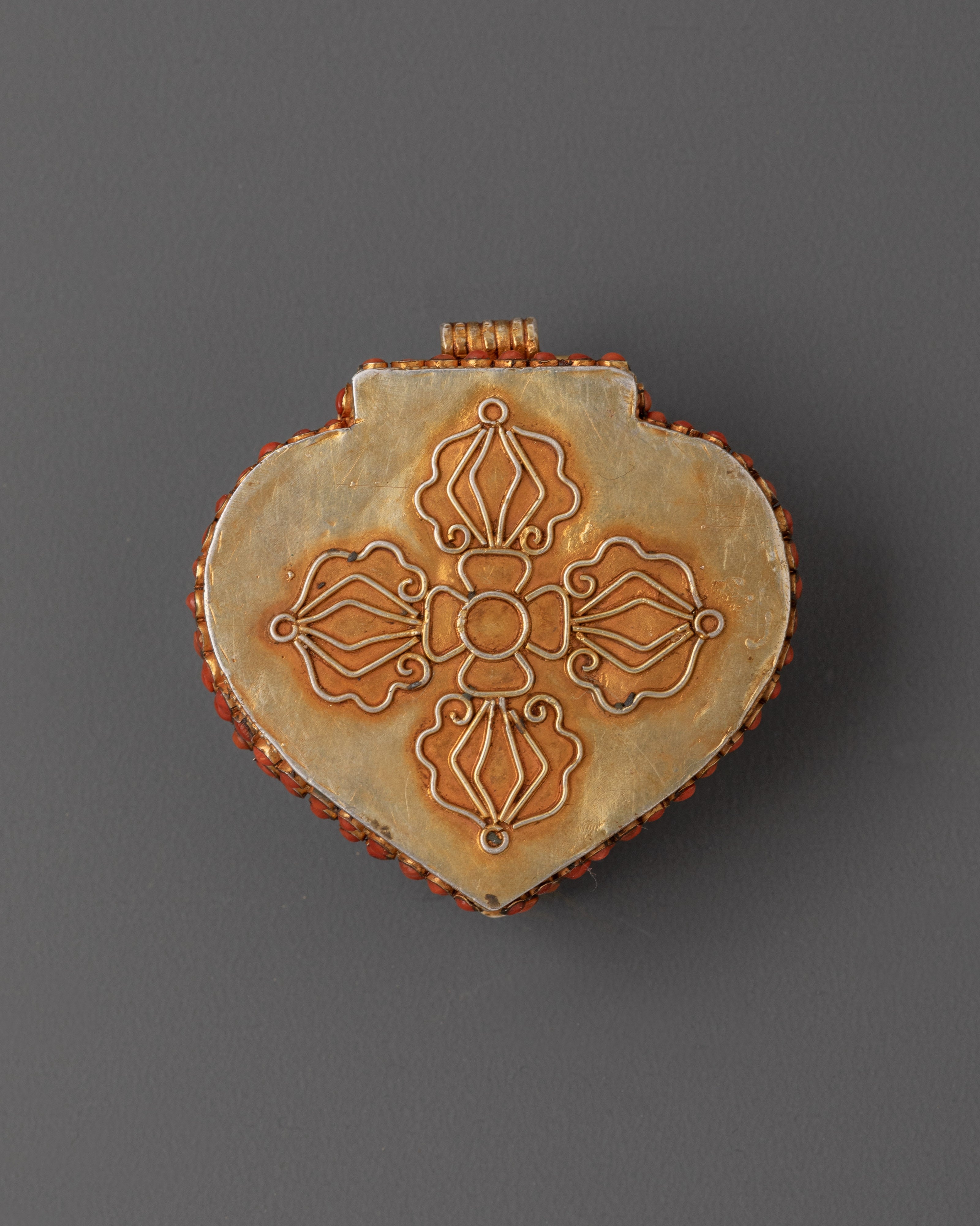 Spiritual Ghau Box Locket | Sacred Buddhist Prayer Box