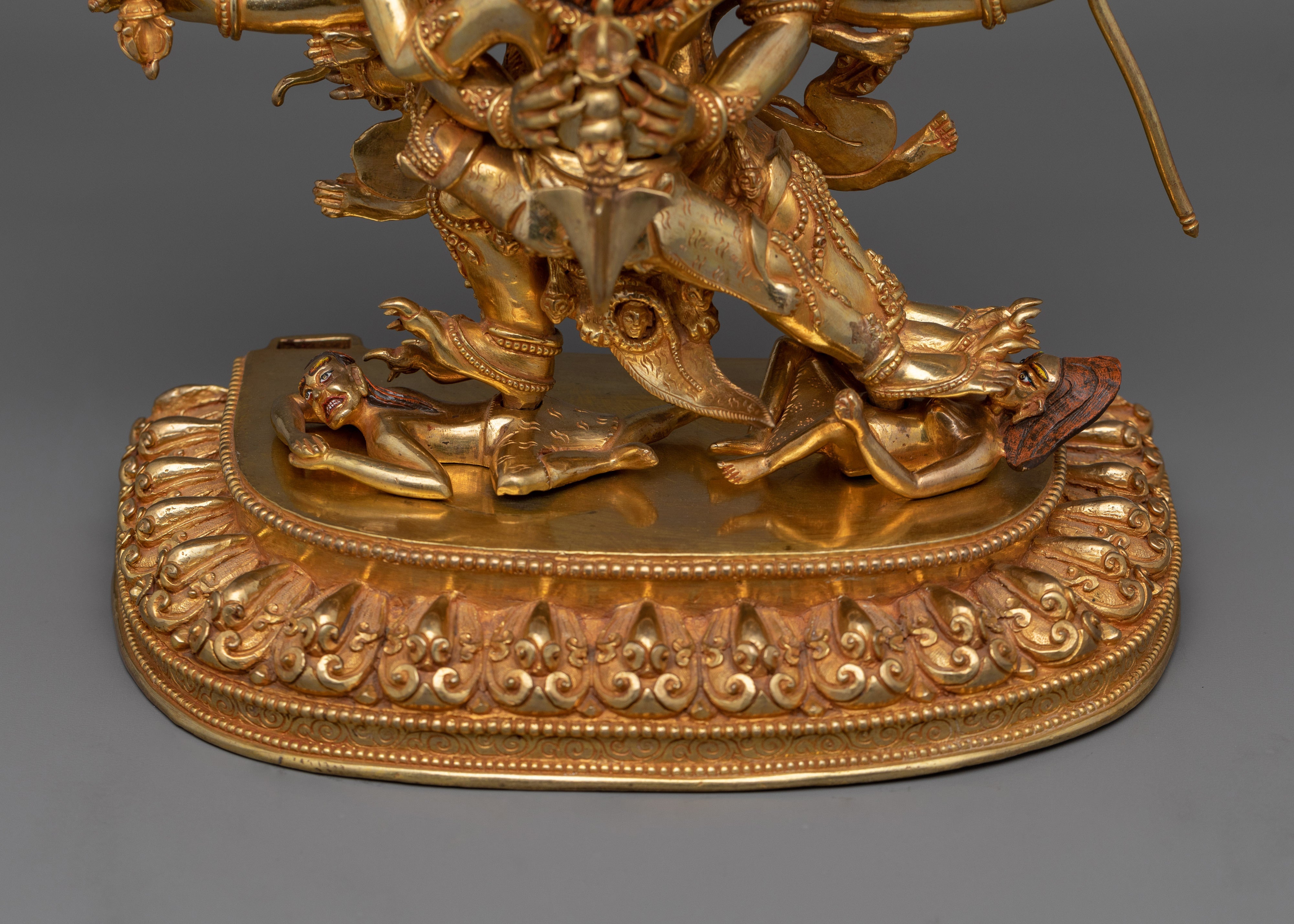 Tibetan Phurba Deity Vajrakilaya Statue | Symbolizing the Unity of Wisdom (includes Consecration)