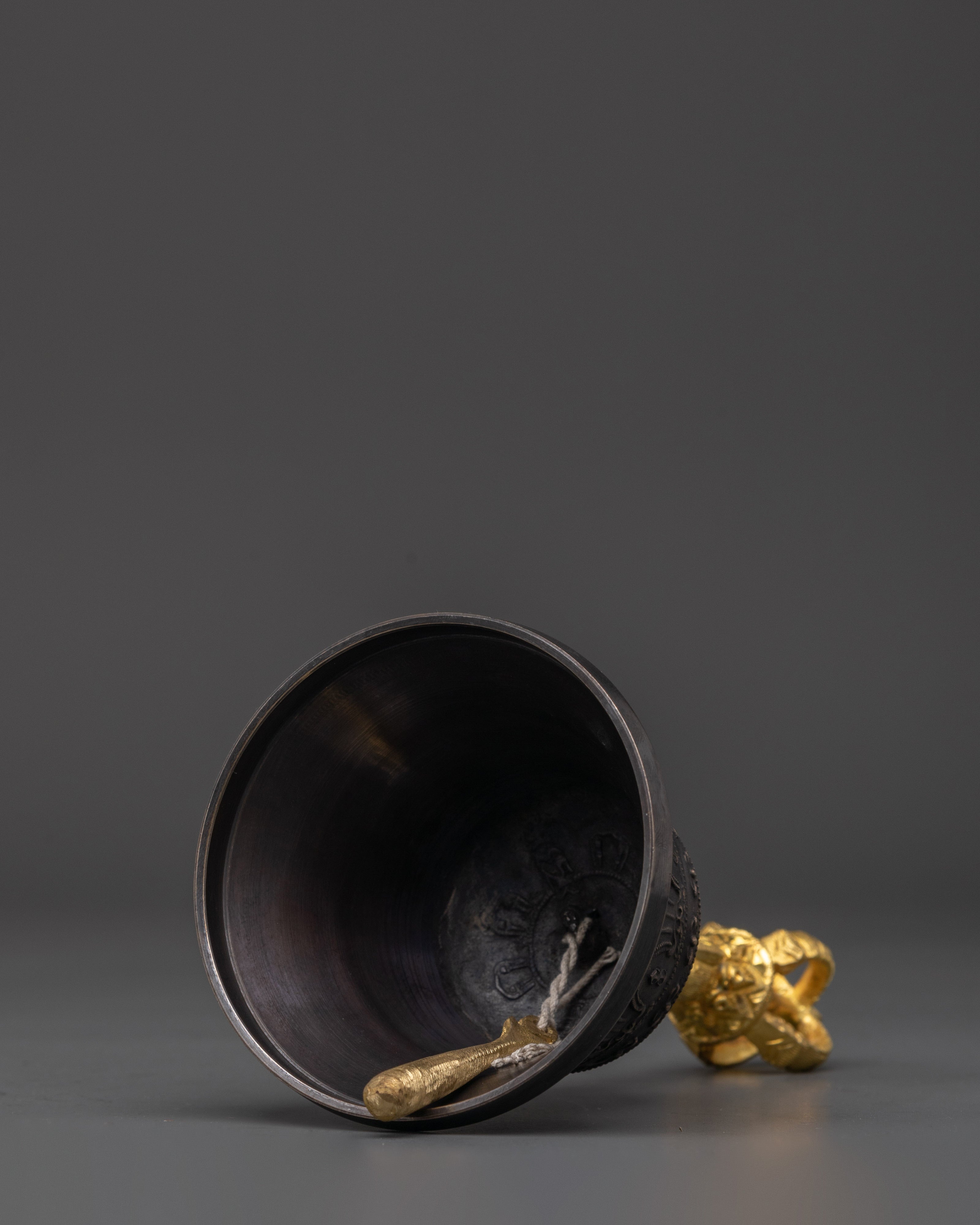 Sacred Meditation Bell and Vajra Set | Traditional Buddhist Ritual Instrument