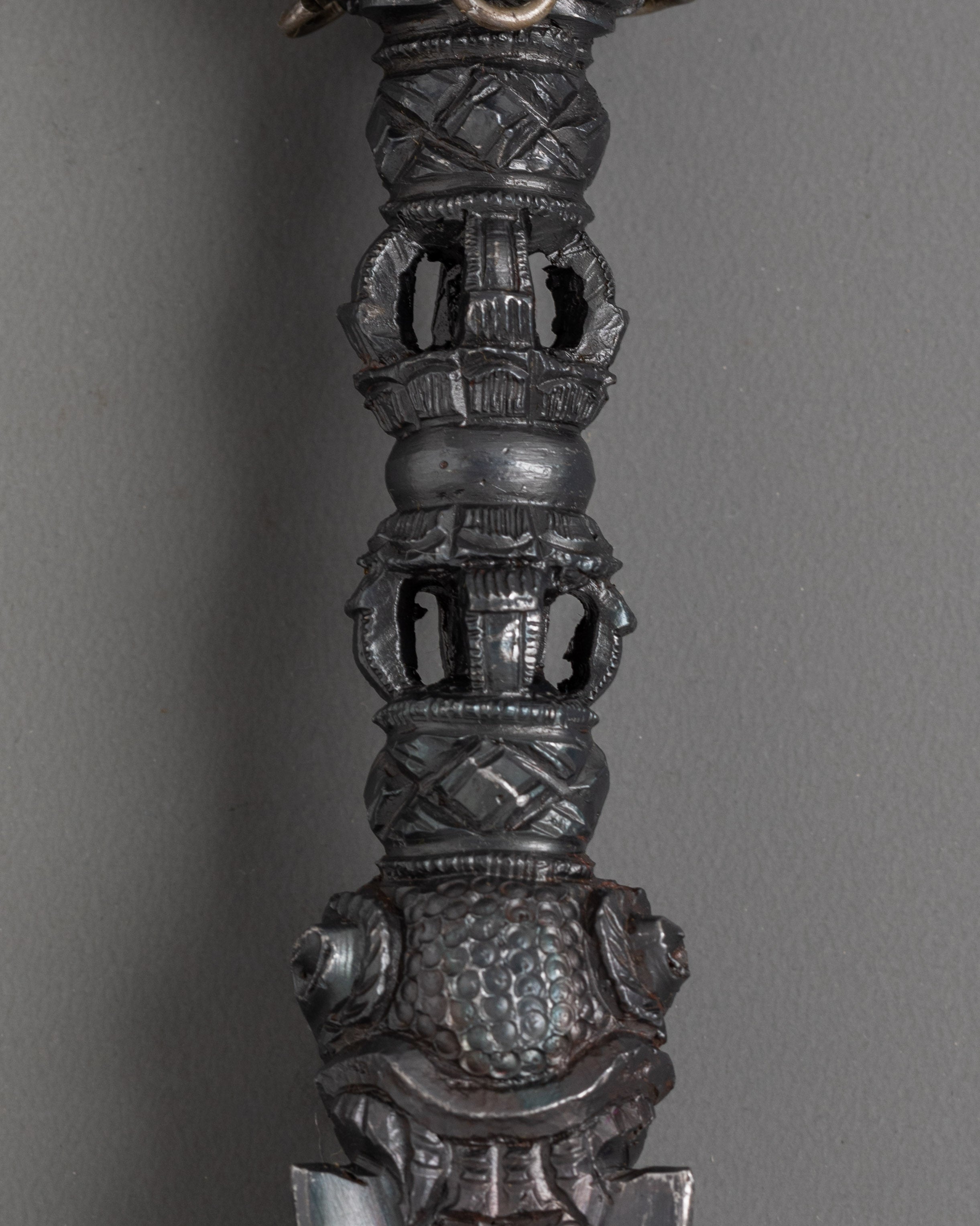 Copper Phurba Ritual Dagger |  Symbol of Tibetan Mysticism and Protection