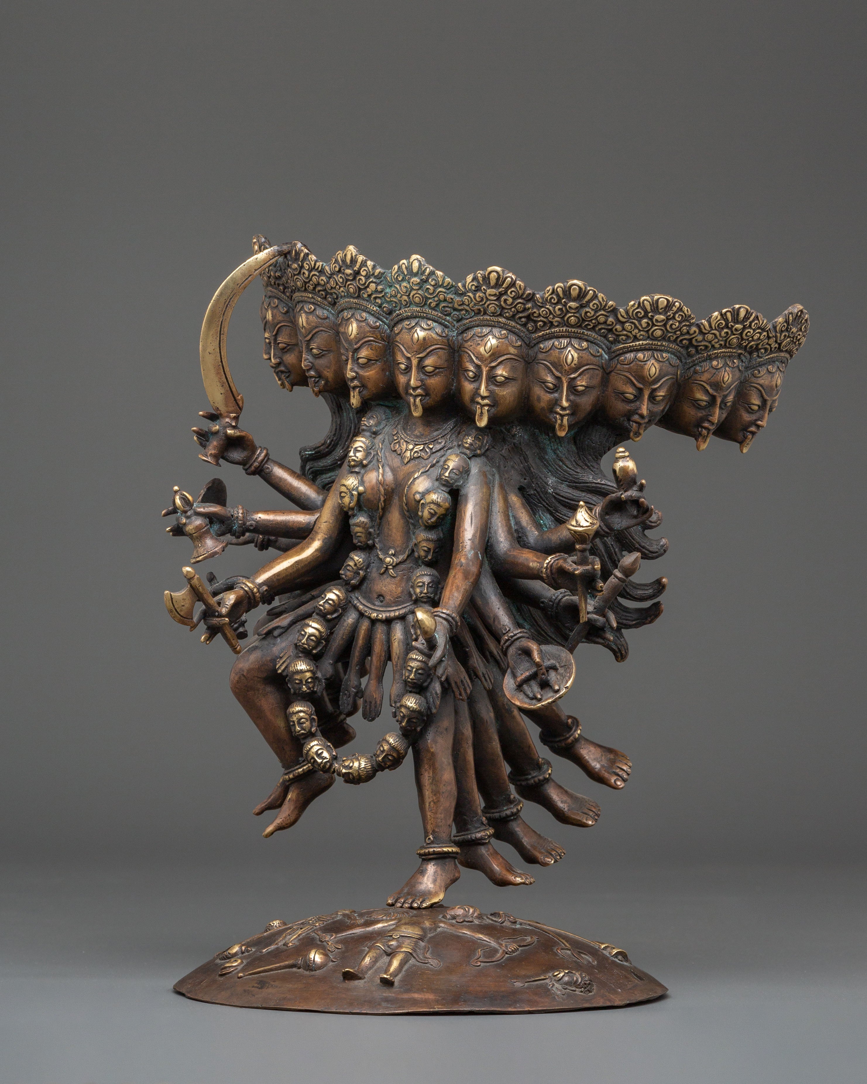 Mahakali Hindu Goddess Statue | Idol for Spiritual Power and Protection