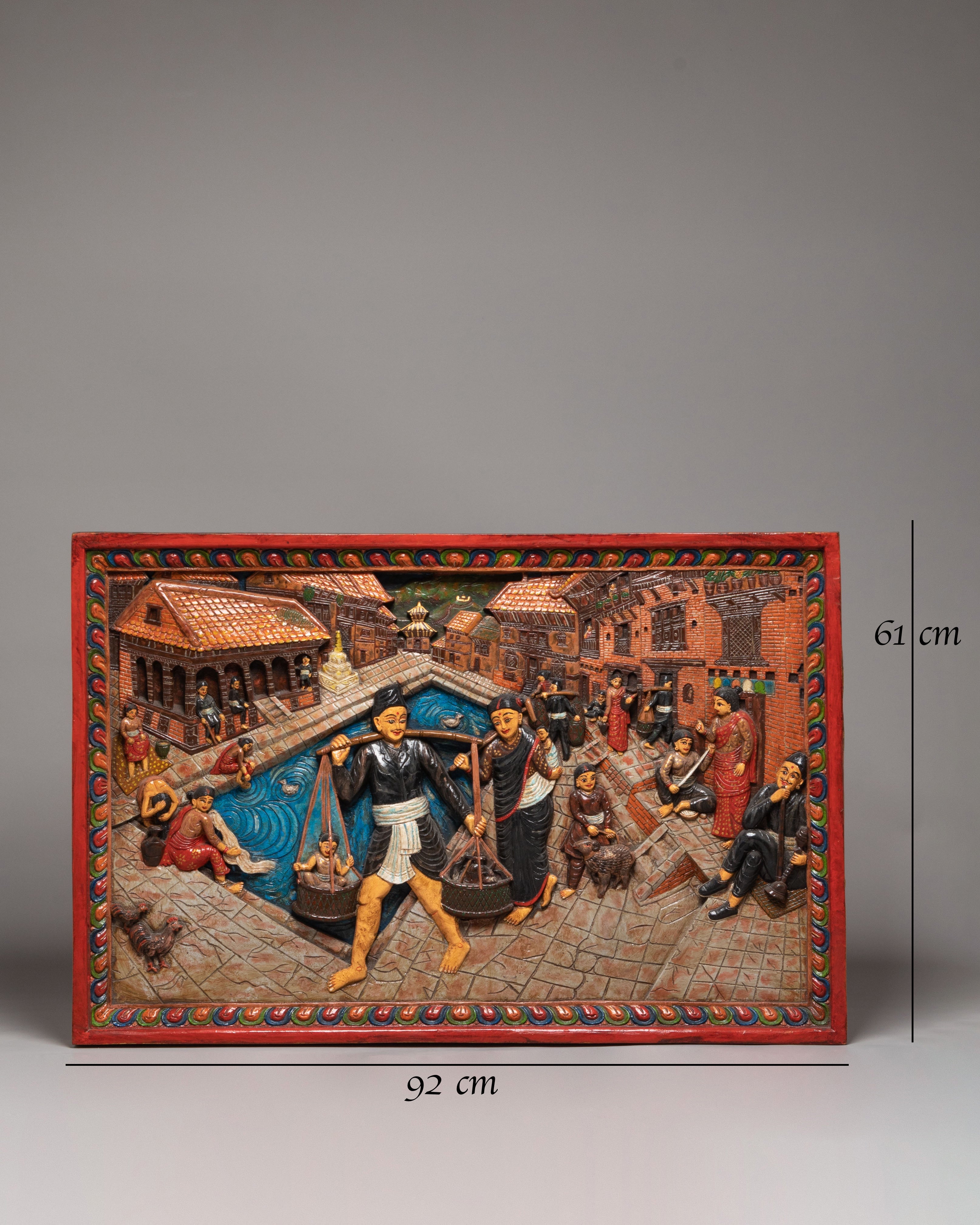 Traditional Nepali Wall Art | Hari Prasad Sharma Painting