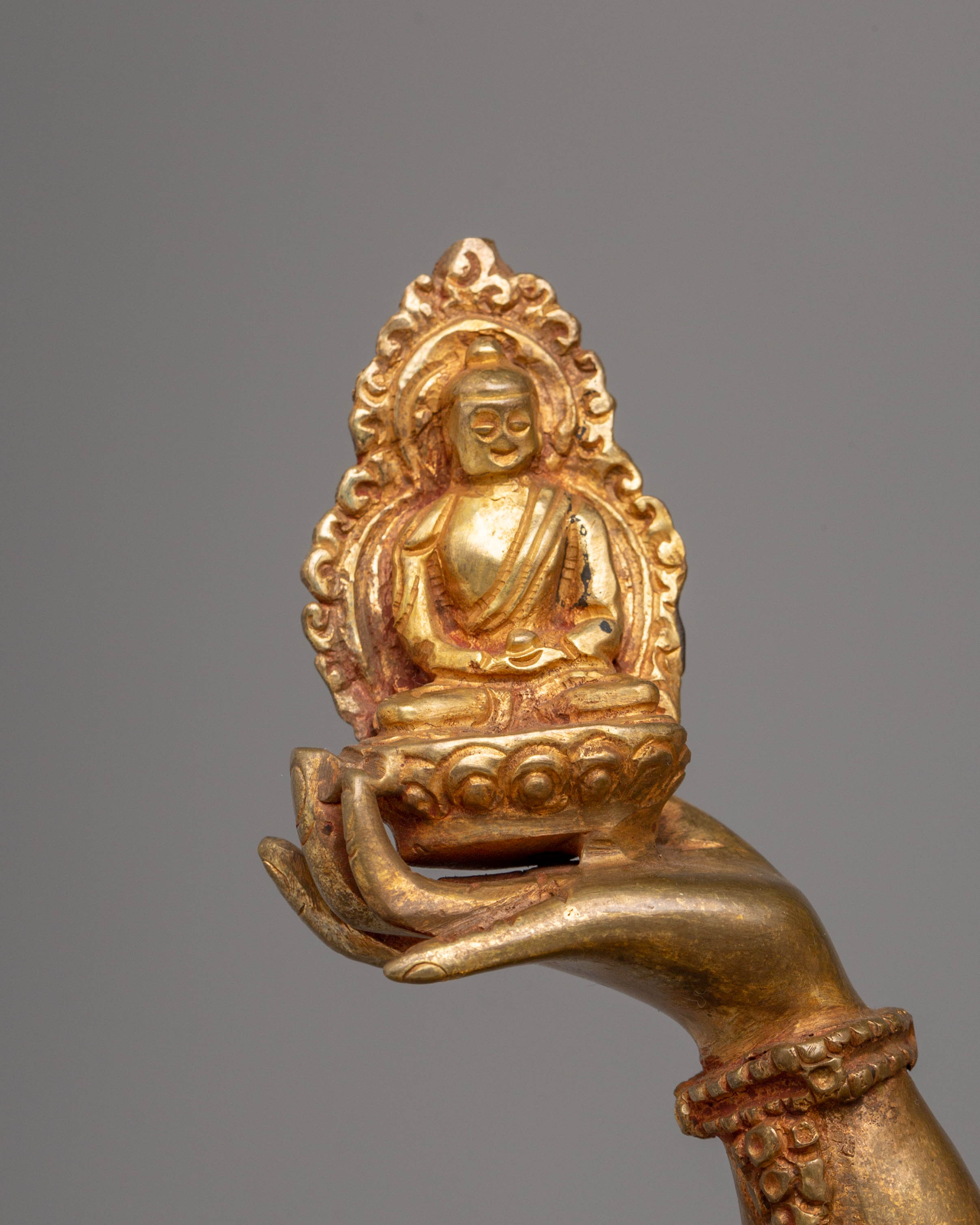 Handcrafted Namgyalma Copper Statue | Serene Dakini Figurine