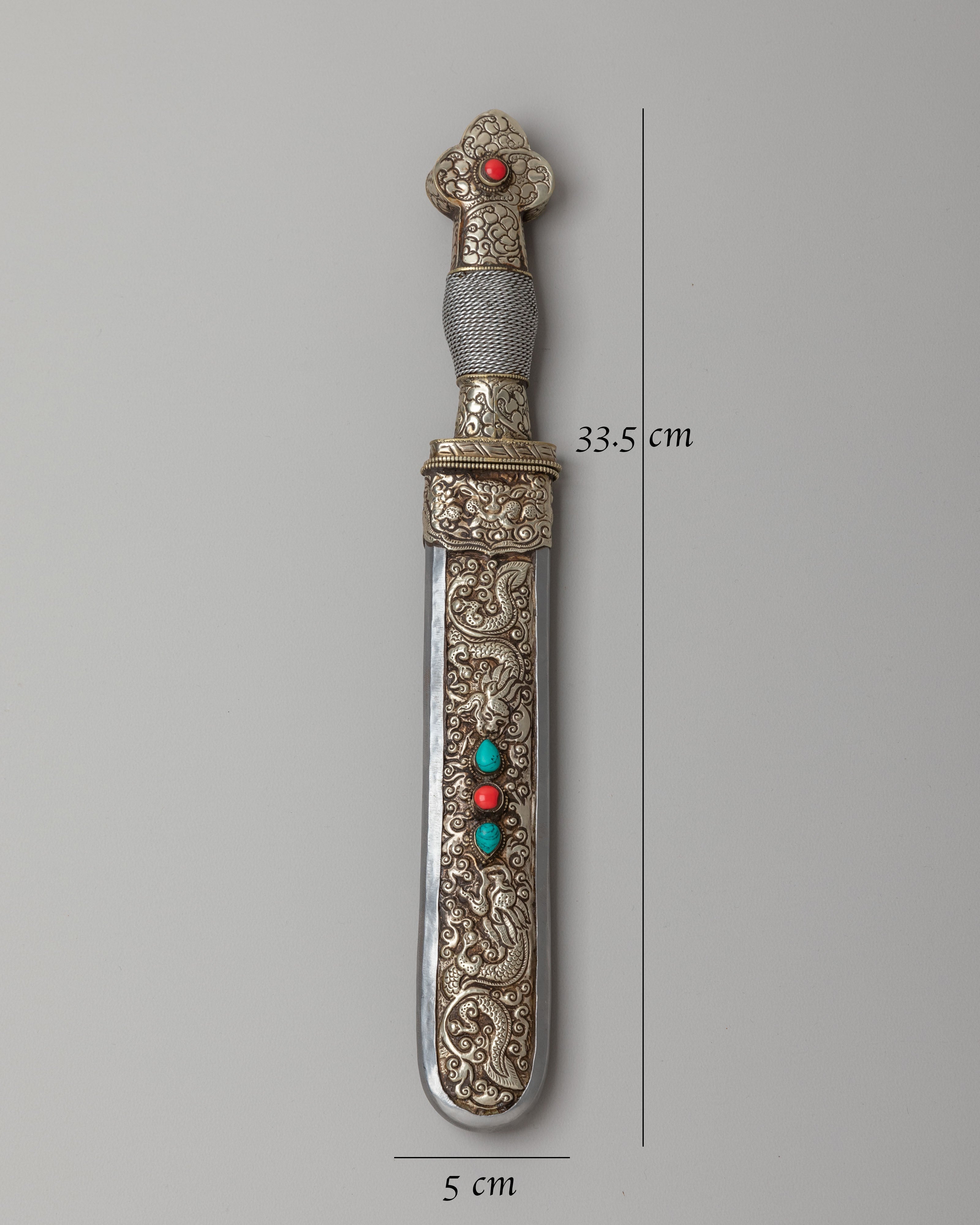 Vajrayana Ritual Knife | Handcrafted Himalayan Ceremonial Object