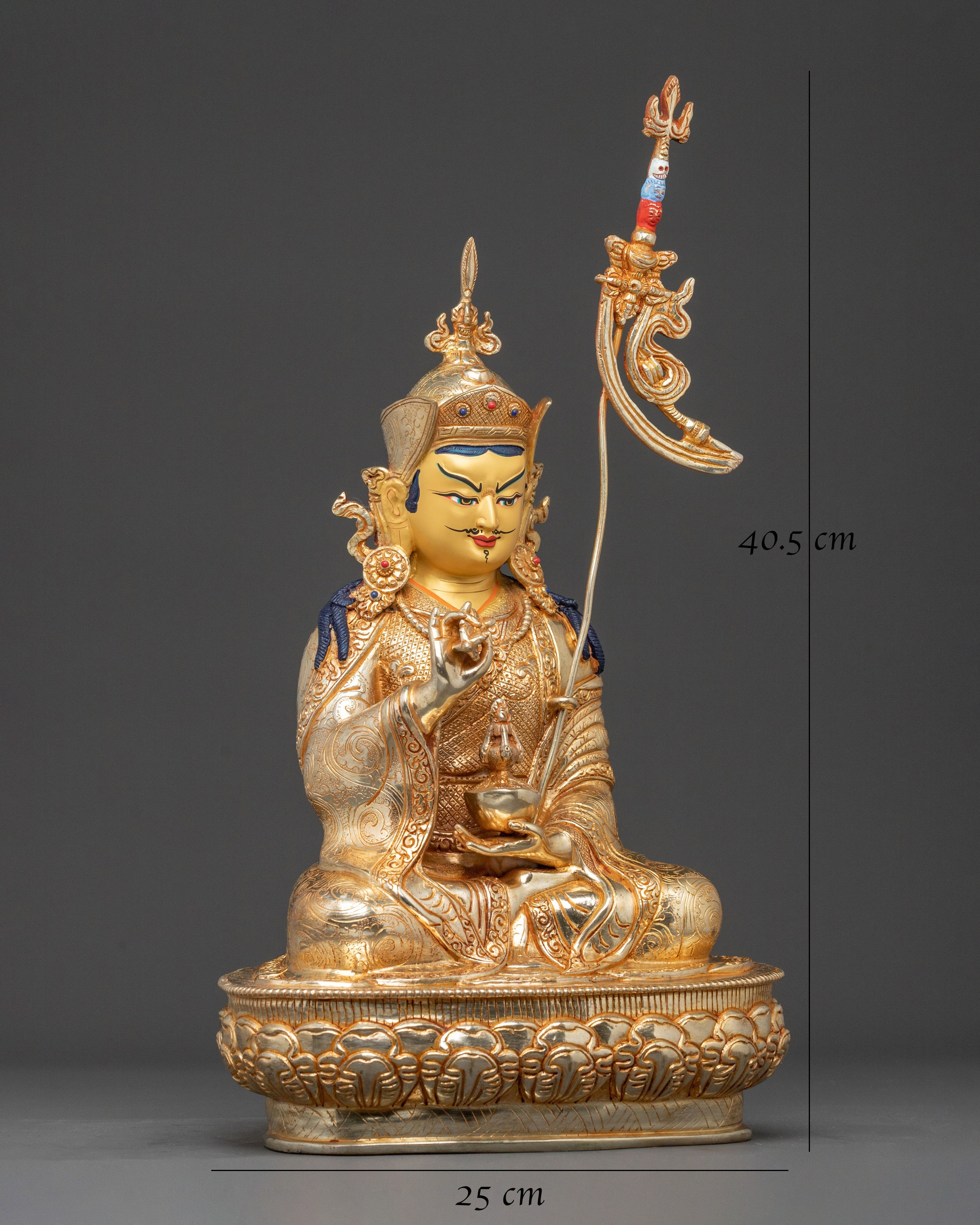 Tibetan Guru Tsokye Dorje Statue | Sacred Buddhist Figure